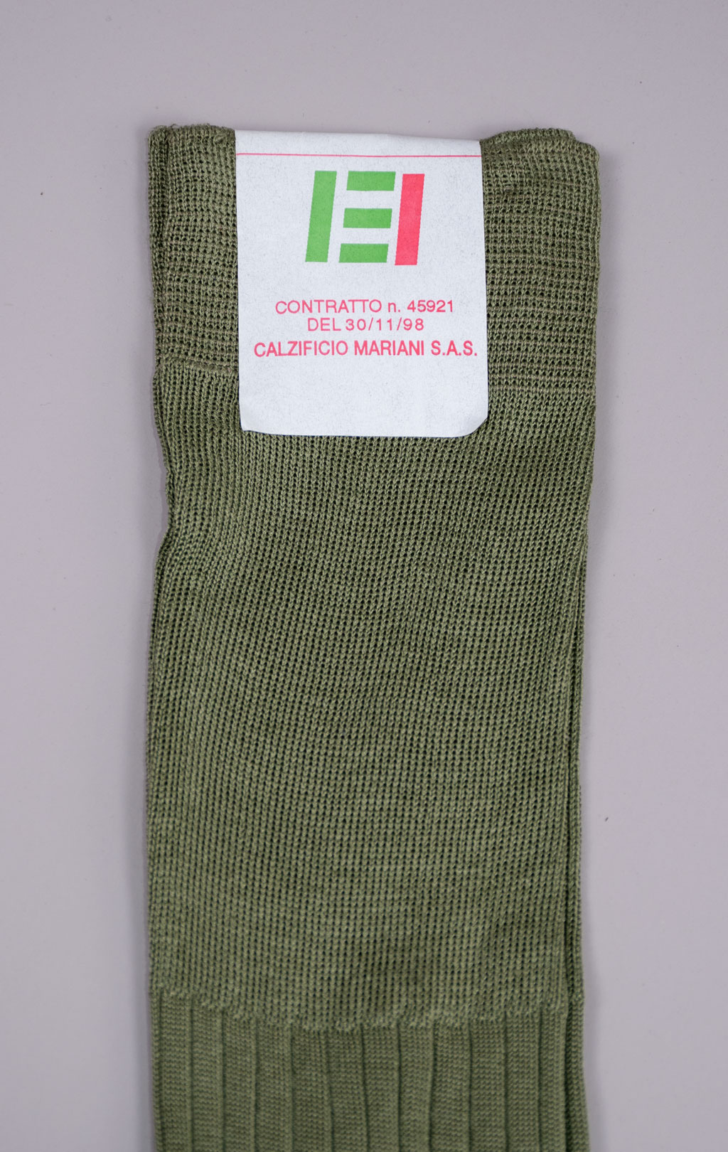Носки длинные olive Италия