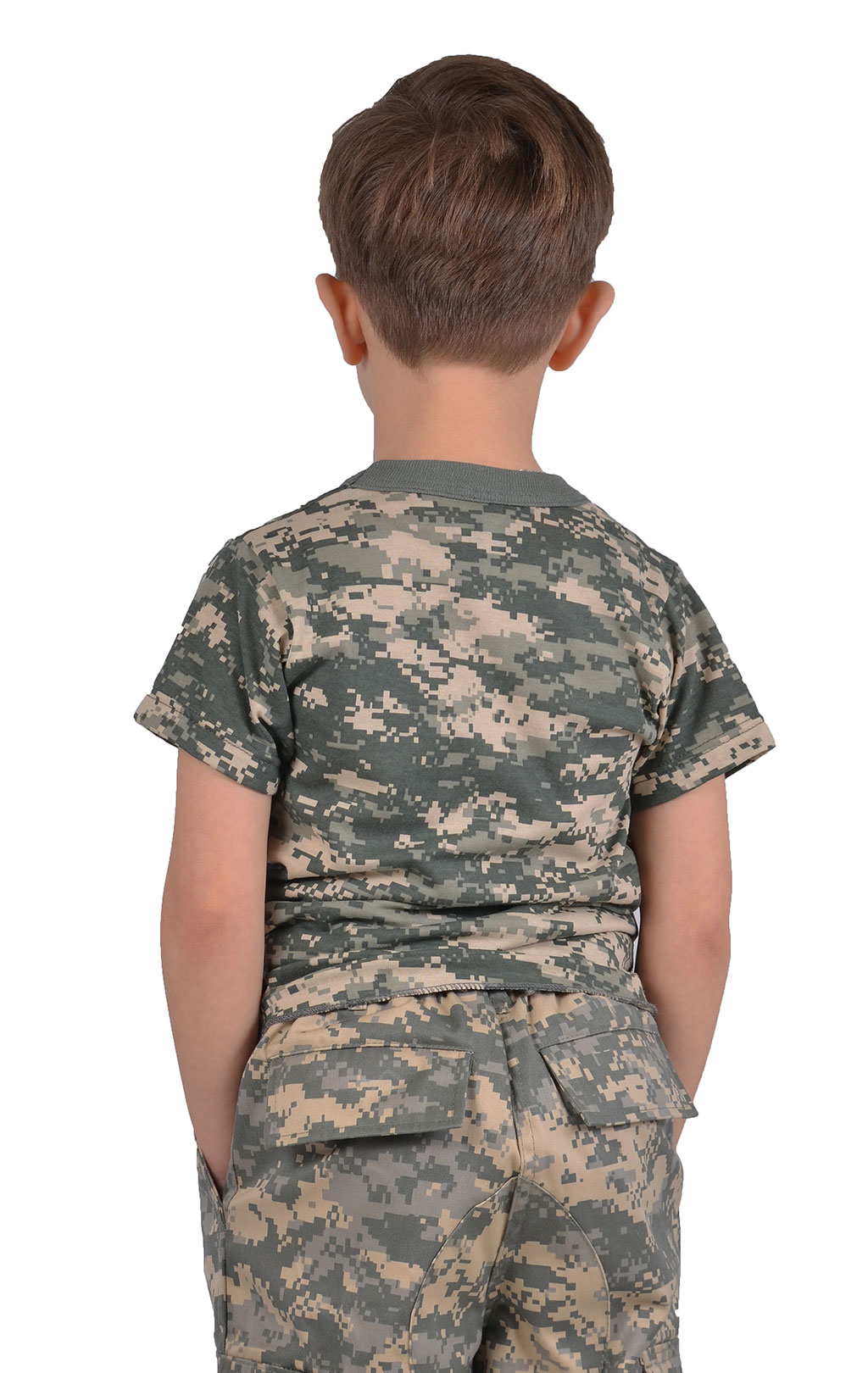 Детская футболка Mil-Tec 100% cotton acu 
