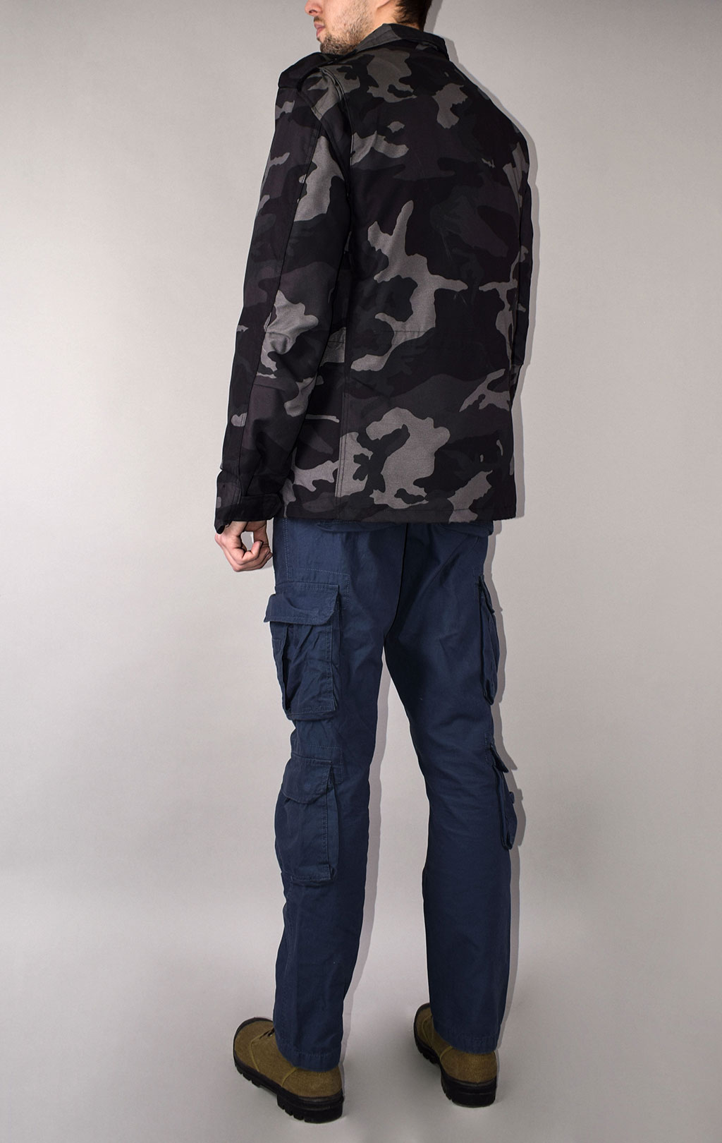 Куртка Surplus M-65 с подстёжкой camo black 