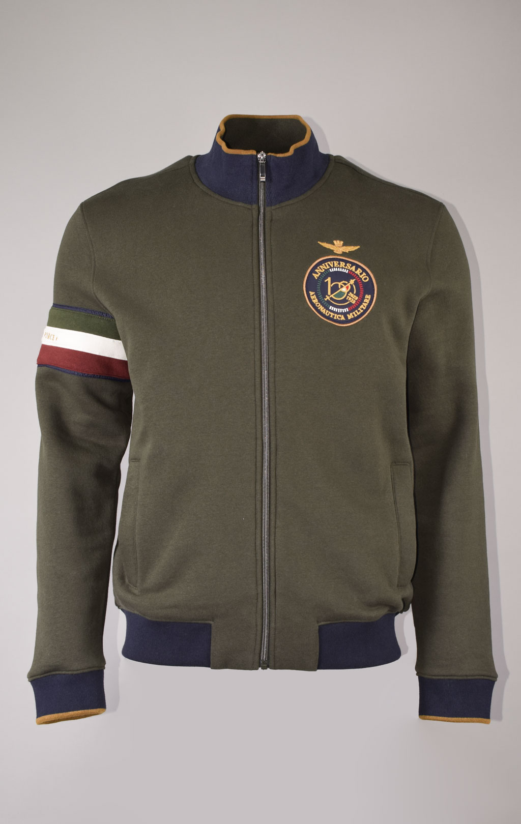 Олимпийка AERONAUTICA MILITARE FW 23/24/BD dark green (FE 1822) 