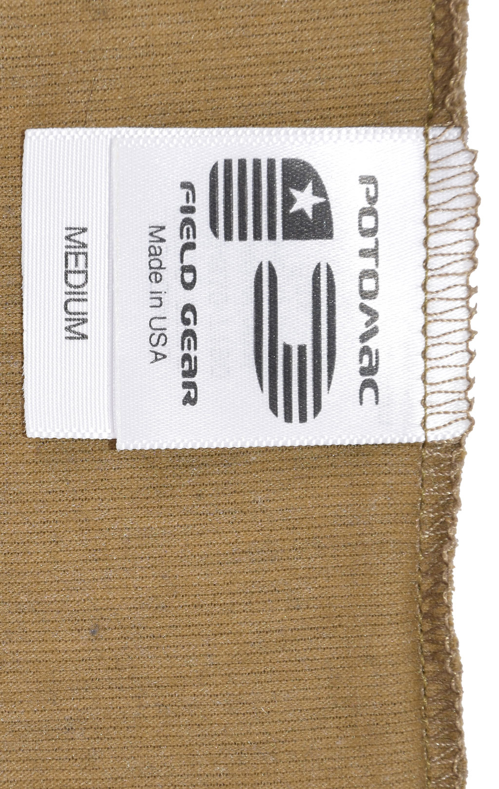 Термофутболка с длинным рукавом армейская Potomac modal acrylic/Poly khaki США