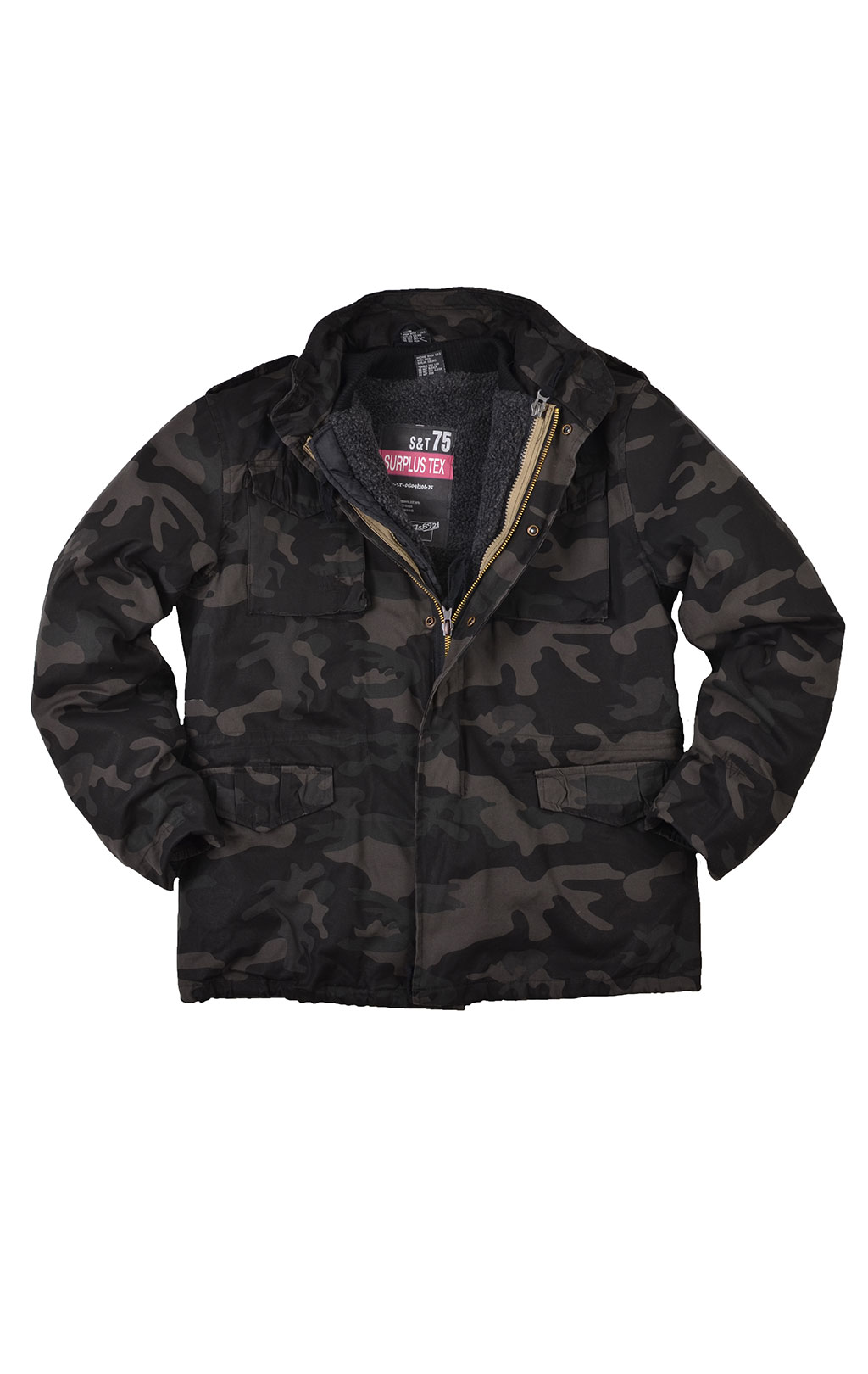 Куртка Surplus M-65 REGIMENT camo black 