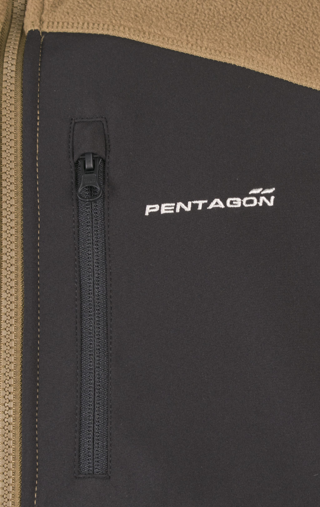 Толстовка Pentagon ATHOS 2.0 big size флис MJC® SYSTEM без капюшона coyote 08047 