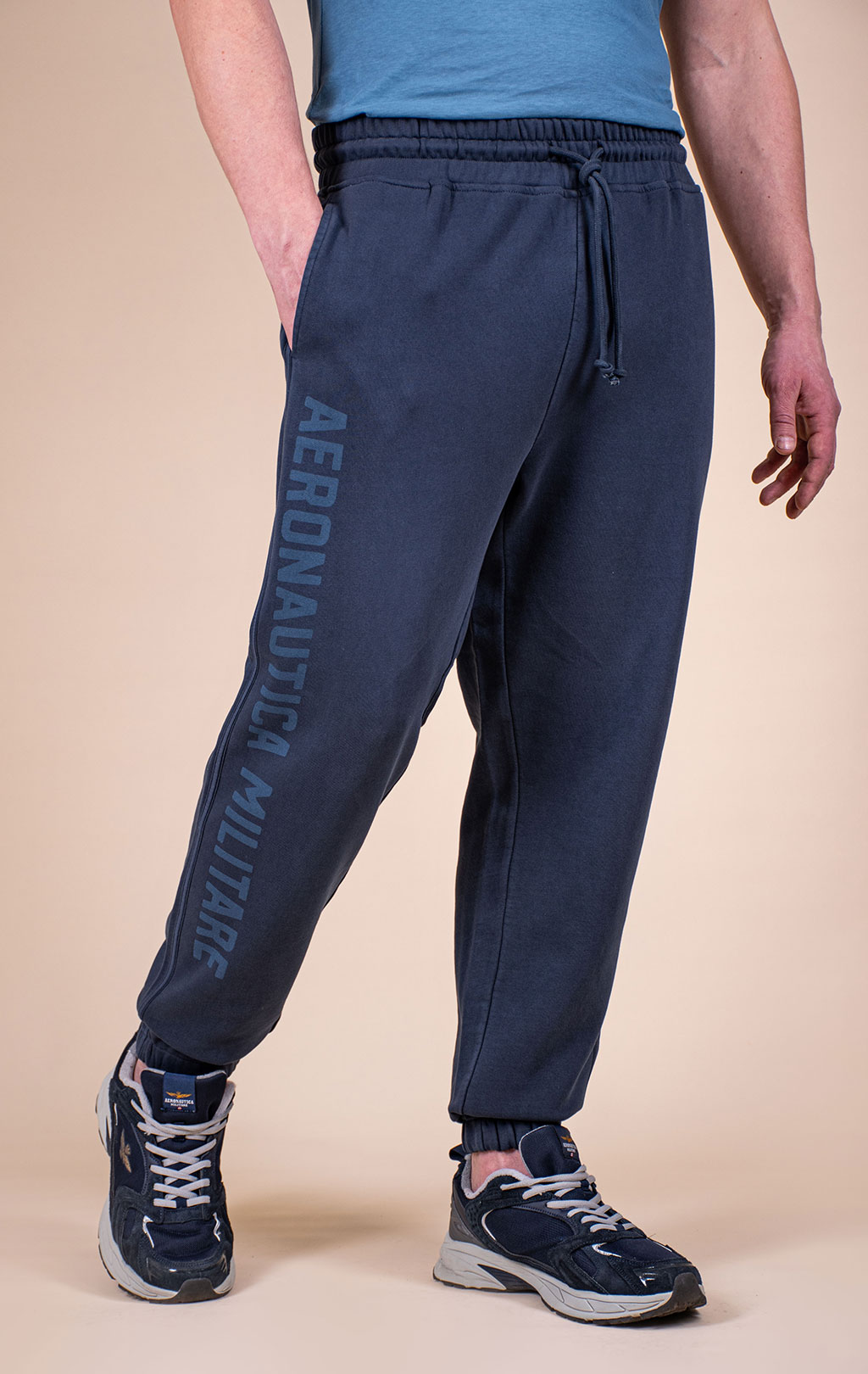 Брюки спортивные AERONAUTICA MILITARE SS 26/IN blue navy (PF 1018) 