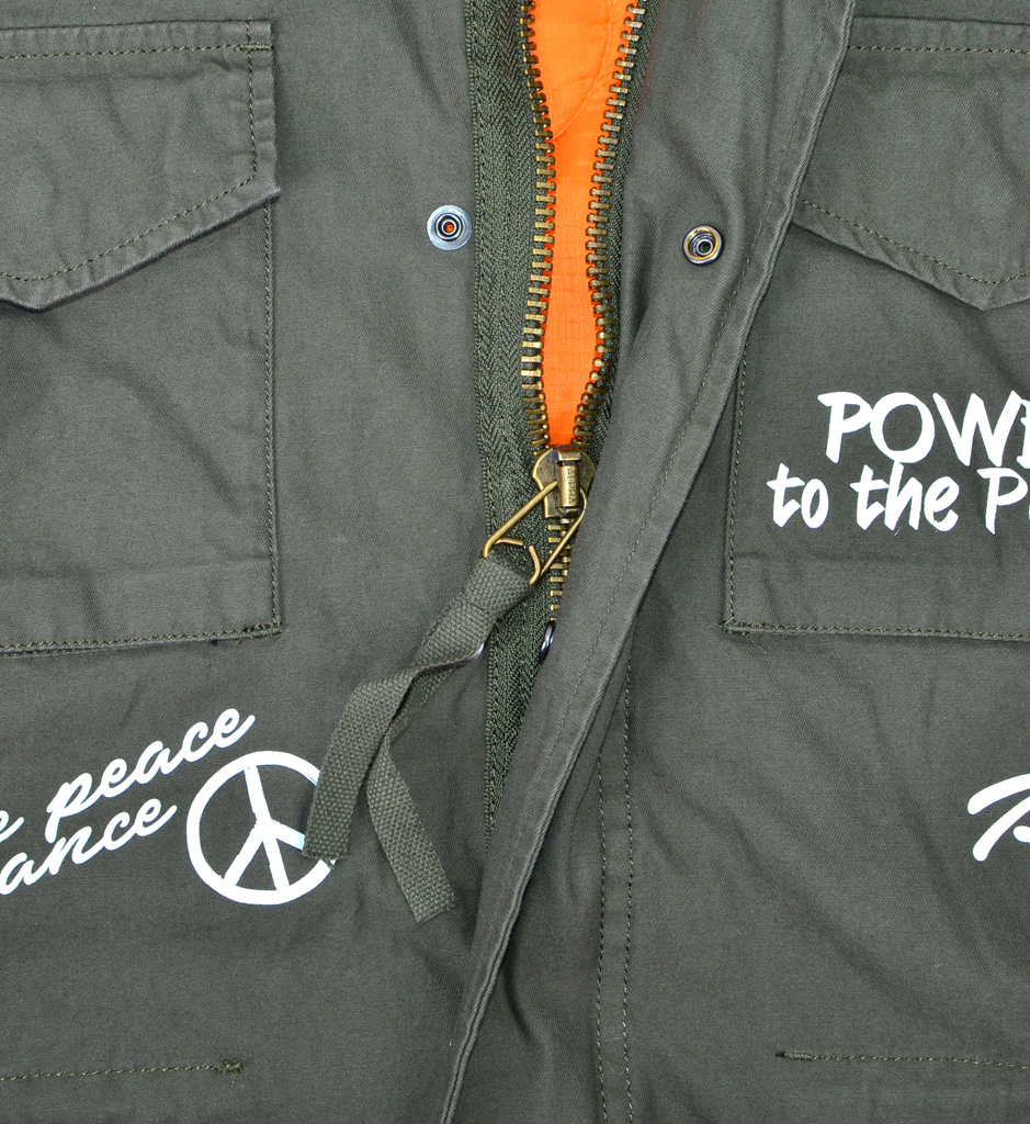Ветровка ALPHA INDUSTRIES FREEDOM M-65 с подстёжкой olive 