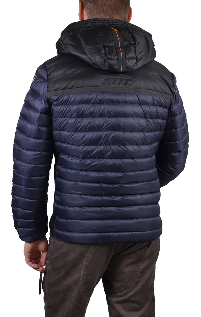 Куртка-пуховик лёгкая PARAJUMPERS HAE с капюшоном ink blue 