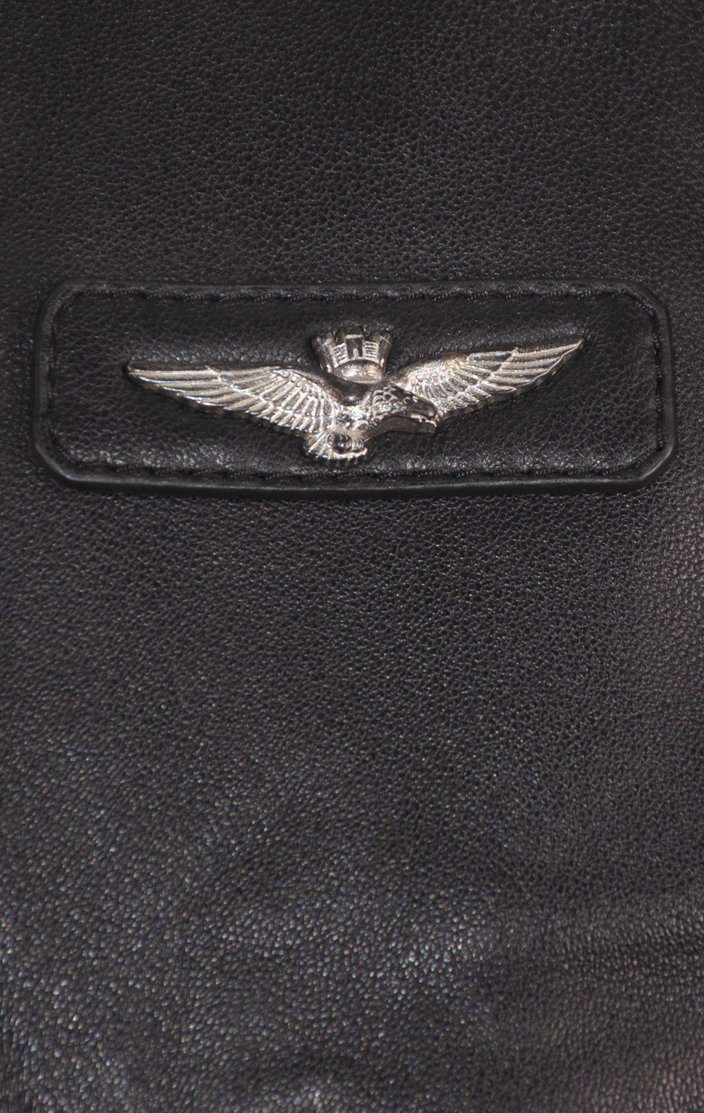 Куртка-пилот AERONAUTICA MILITARE кожа FW 24/25/IN nero (PN 950) 