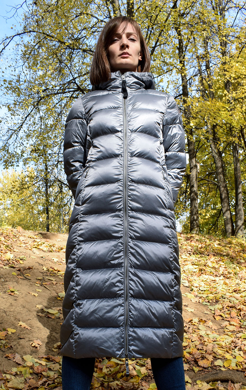 Женское пальто пуховое PARAJUMPERS LEAH FW 19/20 agave 
