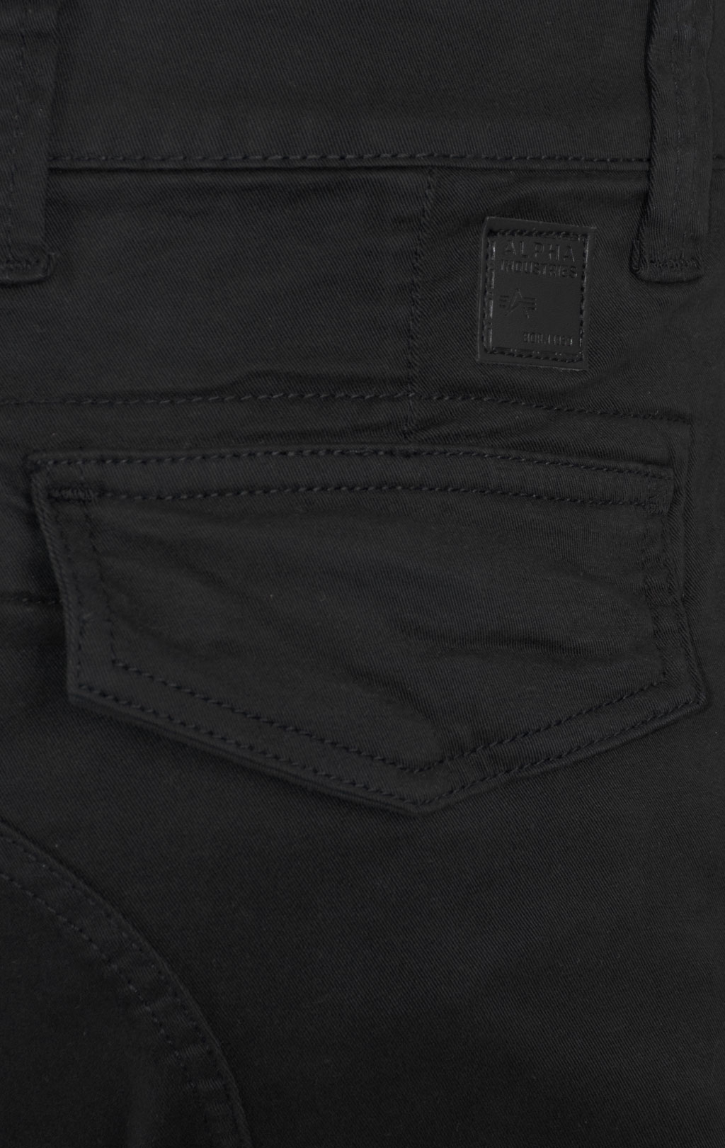 Брюки-карго ALPHA INDUSTRIES PETROL PATCH black 