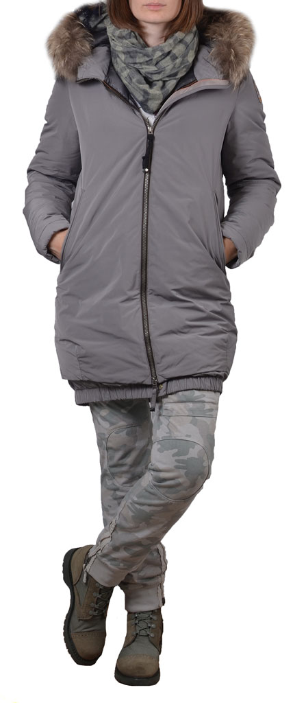 Женская куртка PARAJUMPERS GWYNETH LONG grey 