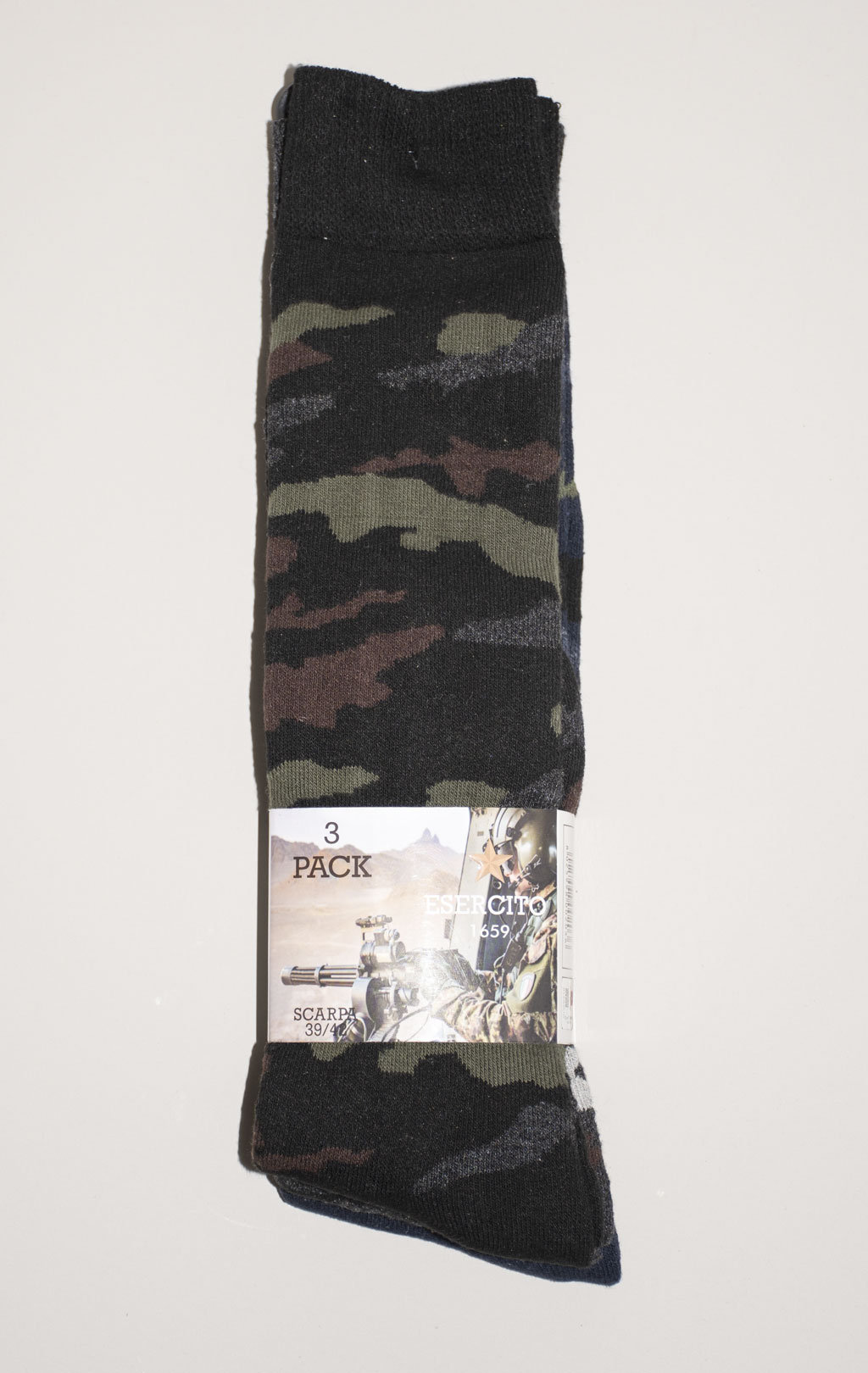 Носки-гольфы ESERCITO (упаковка 3 пары) camo 