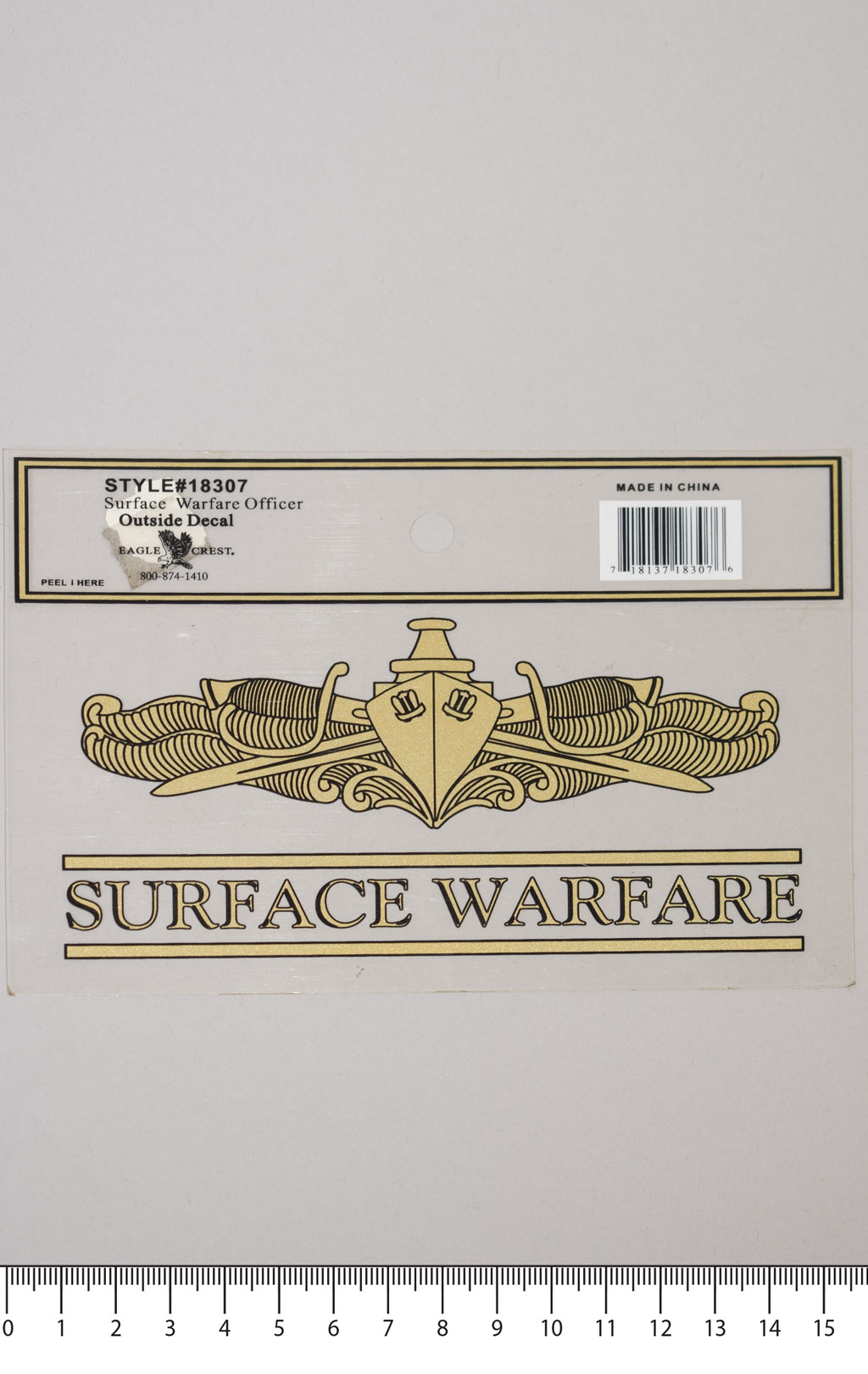 Наклейка SURFACE WARFARE #18307 США