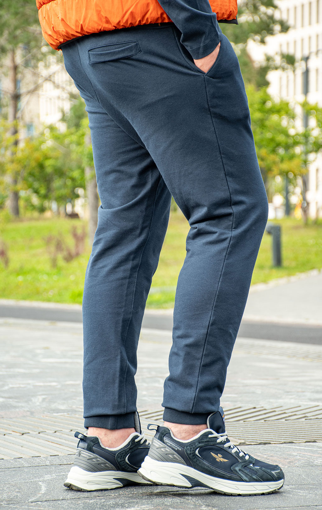 Брюки спортивные AERONAUTICA MILITARE FW 25/26/BD blue navy (PF 1008) 