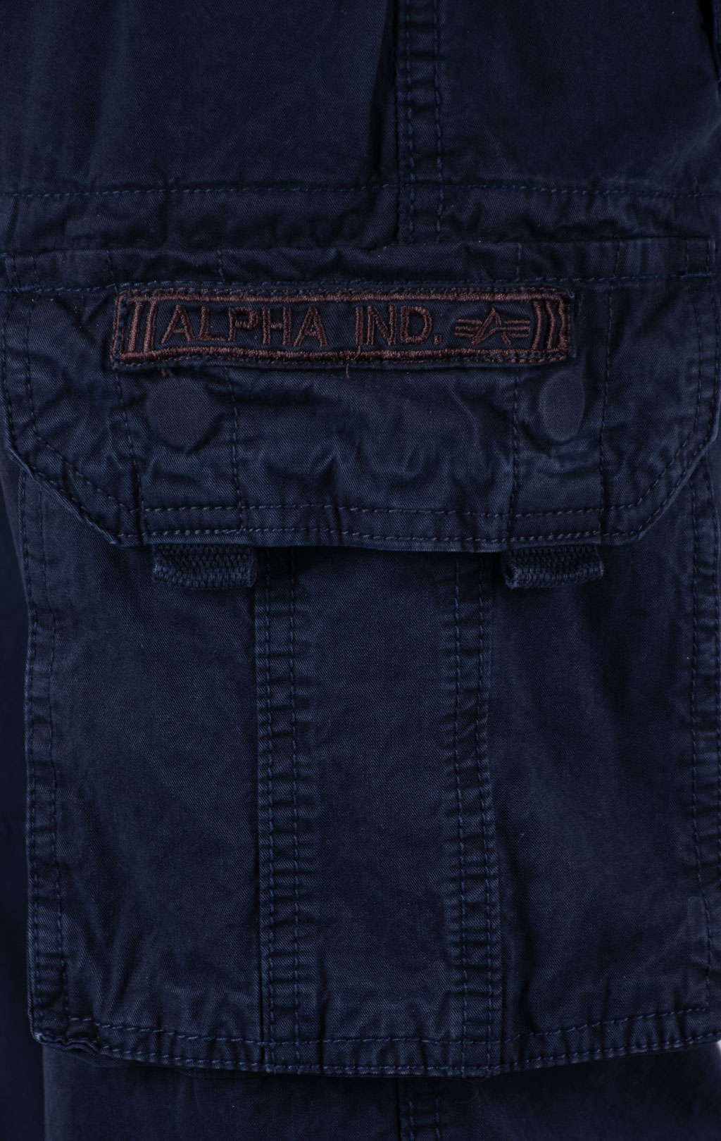 Шорты карго ALPHA INDUSTRIES JET rep. blue 
