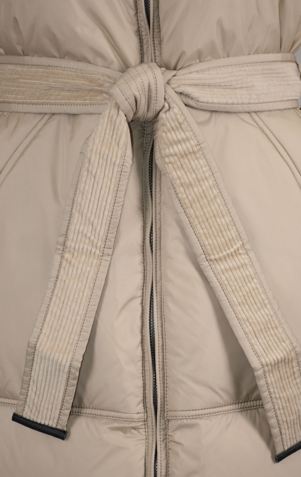 Женское пальто пуховое PARAJUMPERS INTERSTELLAR вельвет FW 24/25 sun kissed 
