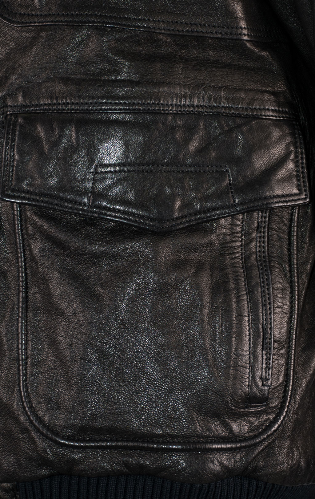 Куртка-пилот AERONAUTICA MILITARE кожа FW 25/26/IT nero (PN 0846) 