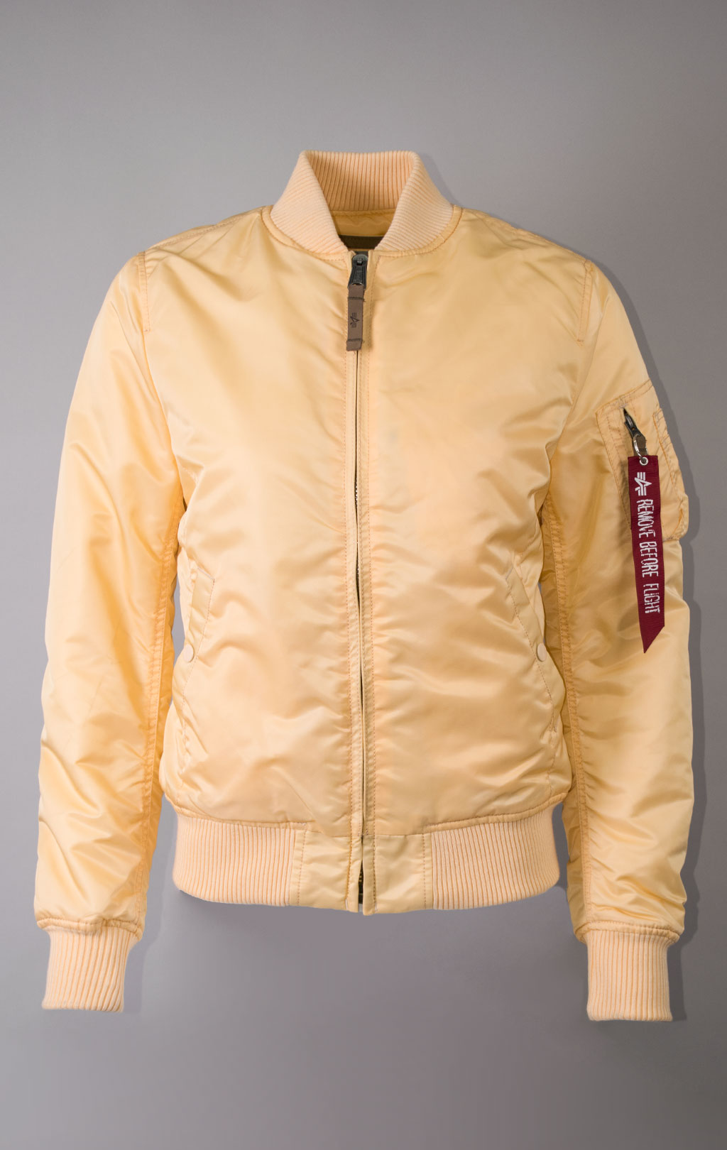 Женский бомбер ALPHA INDUSTRIES MA-1 VF 59 apricot 