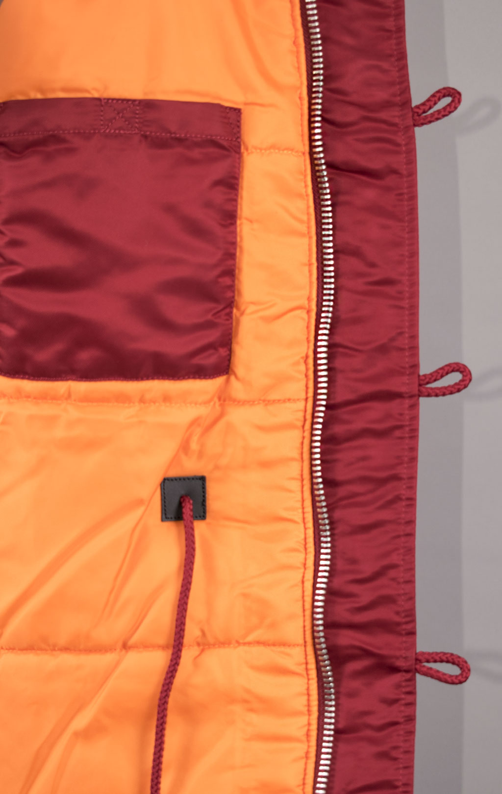 Женская аляска ALPHA INDUSTRIES N-3B CLASSIC original fit натур. мех FW 21 m commander red 