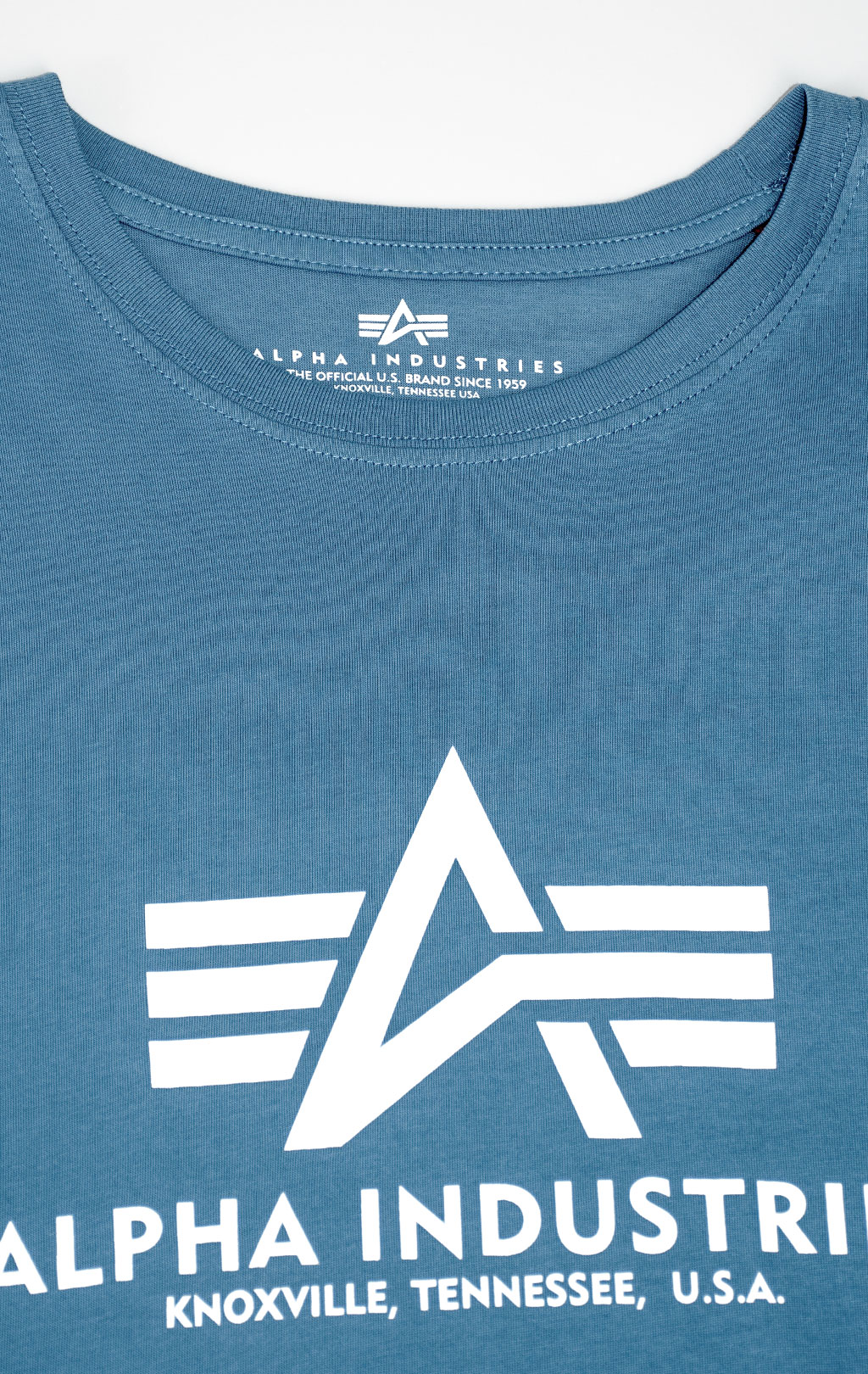 Футболка ALPHA INDUSTRIES BASIC T airforce blue 