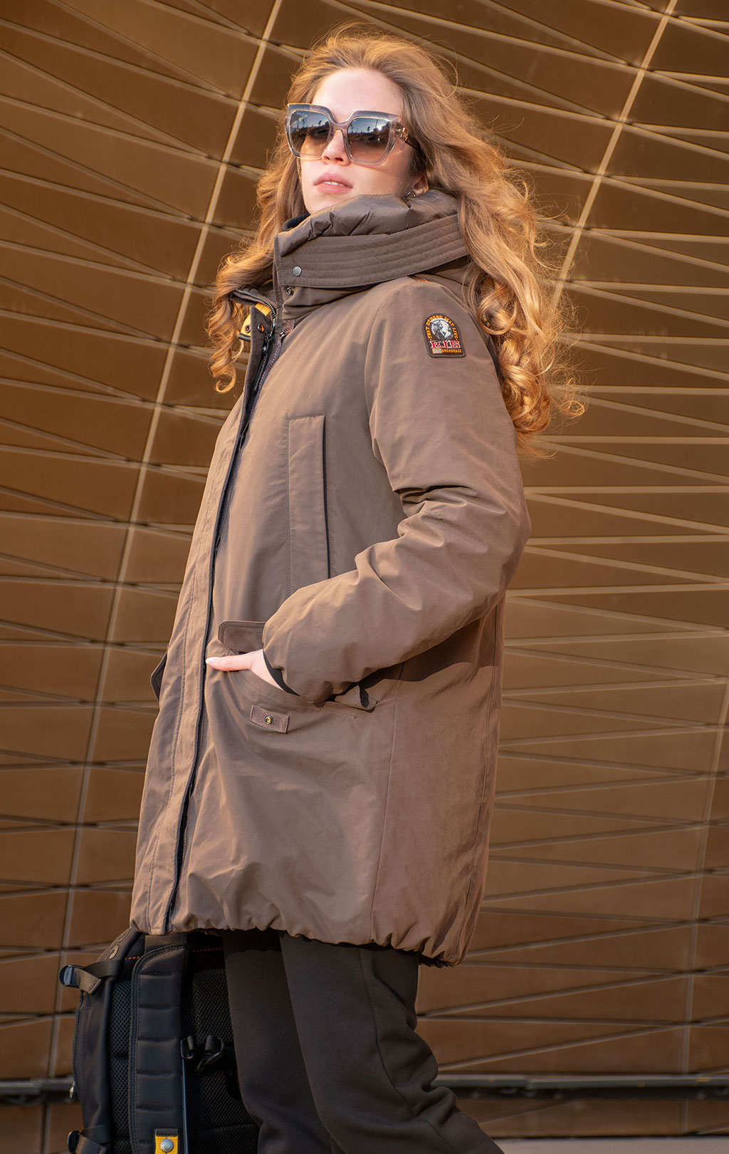 Женская куртка PARAJUMPERS MAXENE FW 25/26 earth brown 