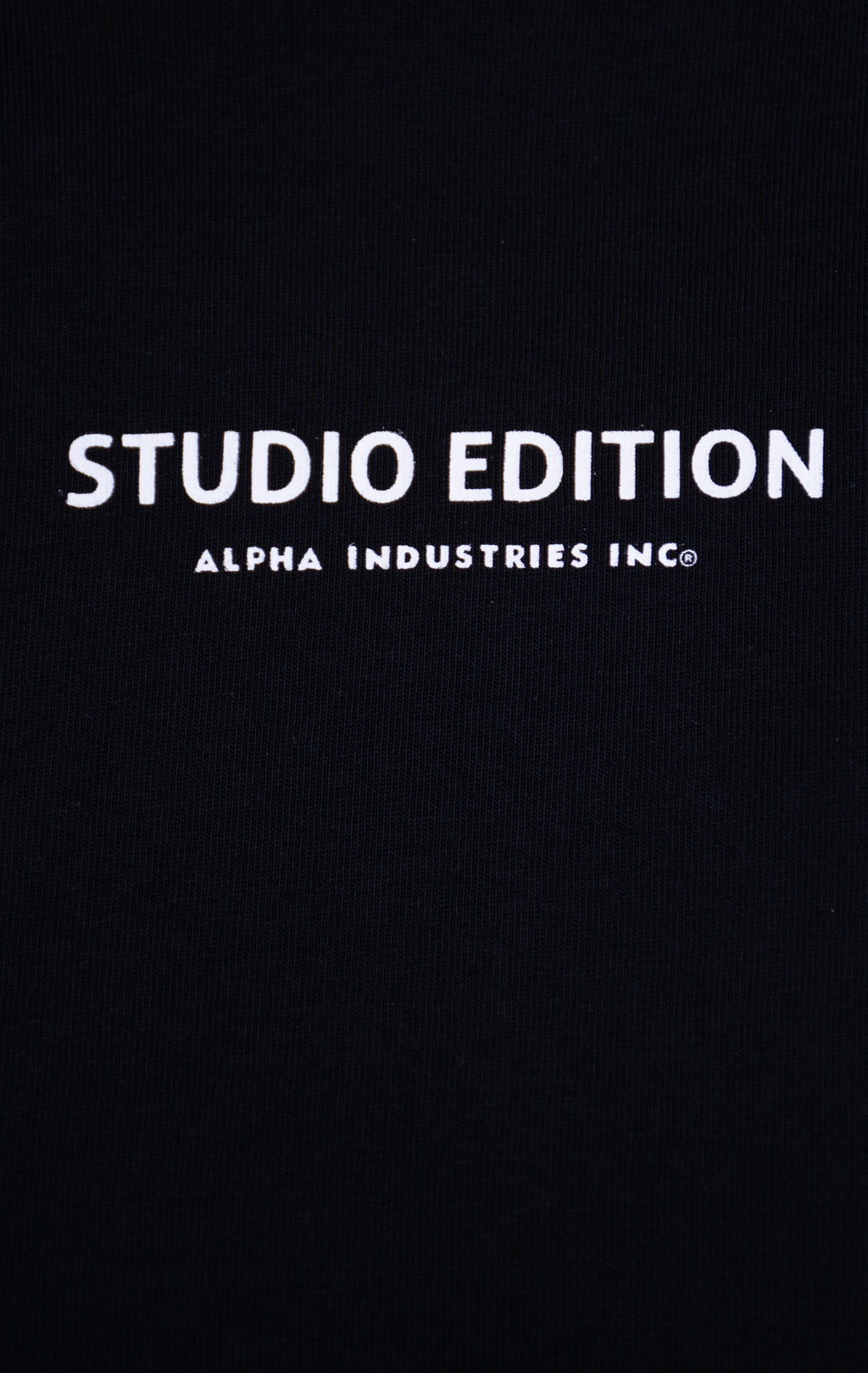Женская футболка ALPHA INDUSTRIES STUDIO EDITION BP T black 