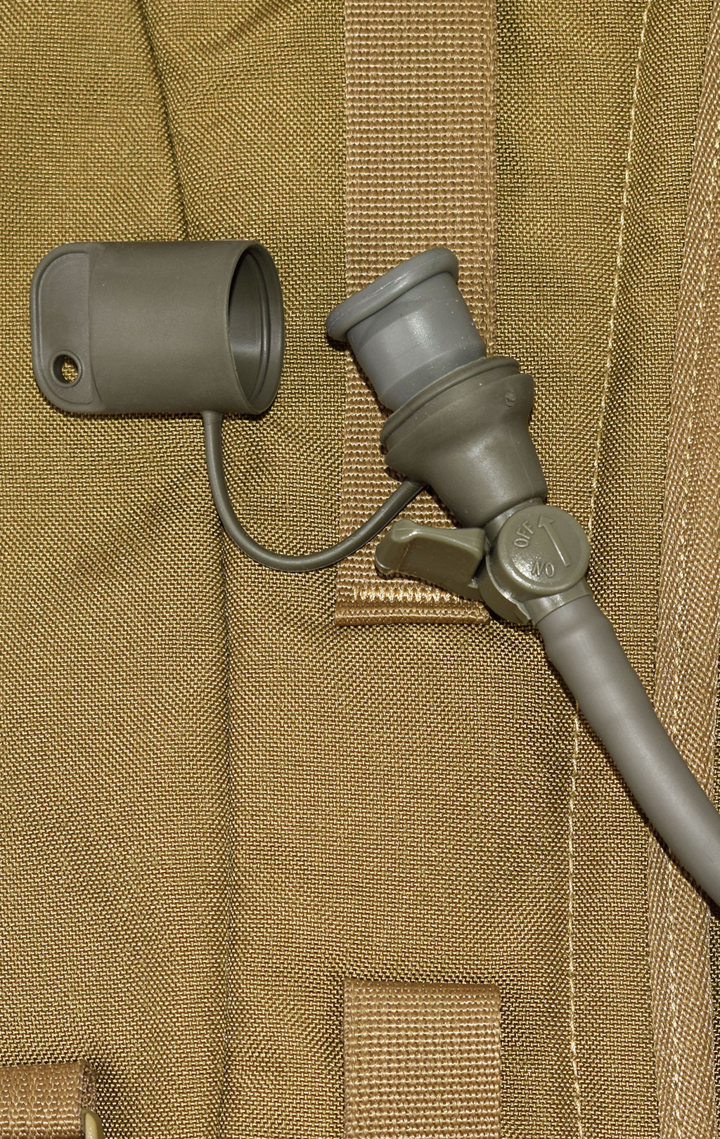 Питьевая система армейская USMC Tactical на молнии, горловина снаружи, 3L coyote 