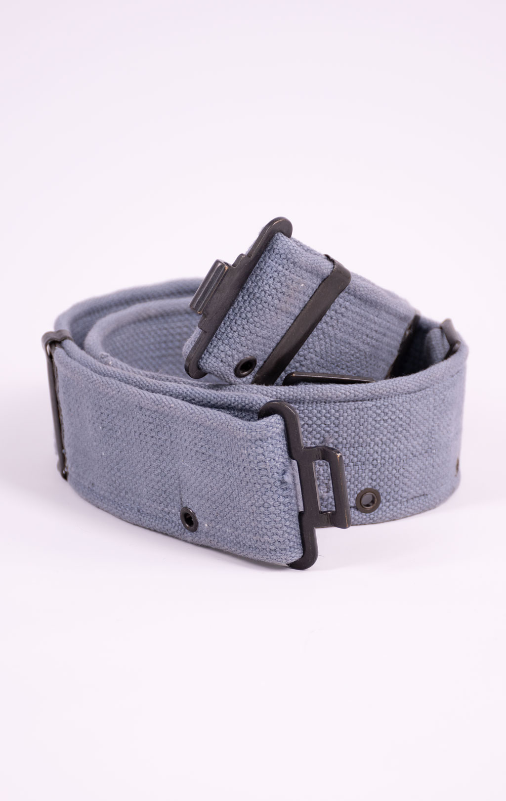 Ремень пистолетный брезент Black Buckle grey б/у Италия