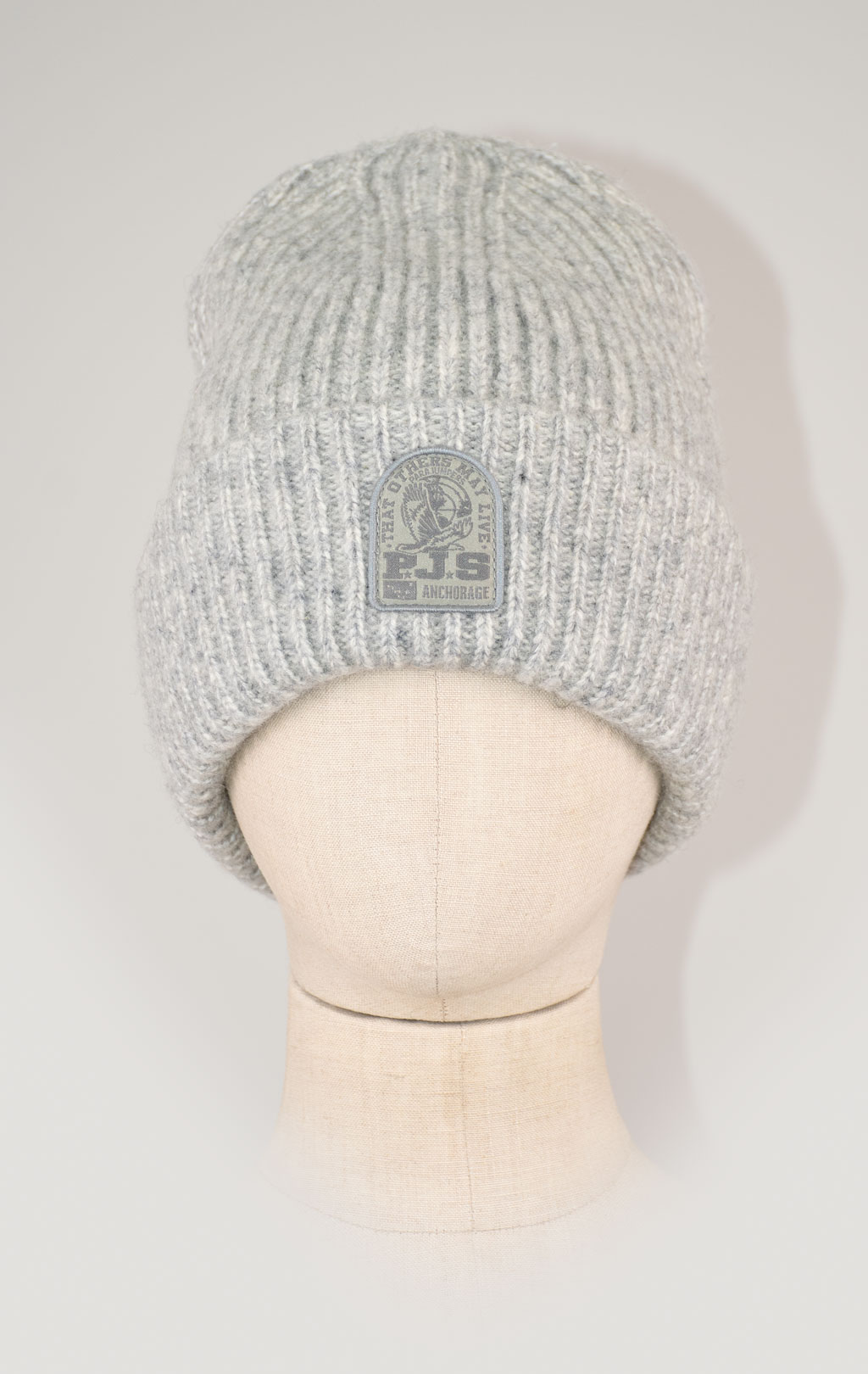 Женская шапка вязаная PARAJUMPERS MOONEYE HAT FW 25/26 chateau grey 