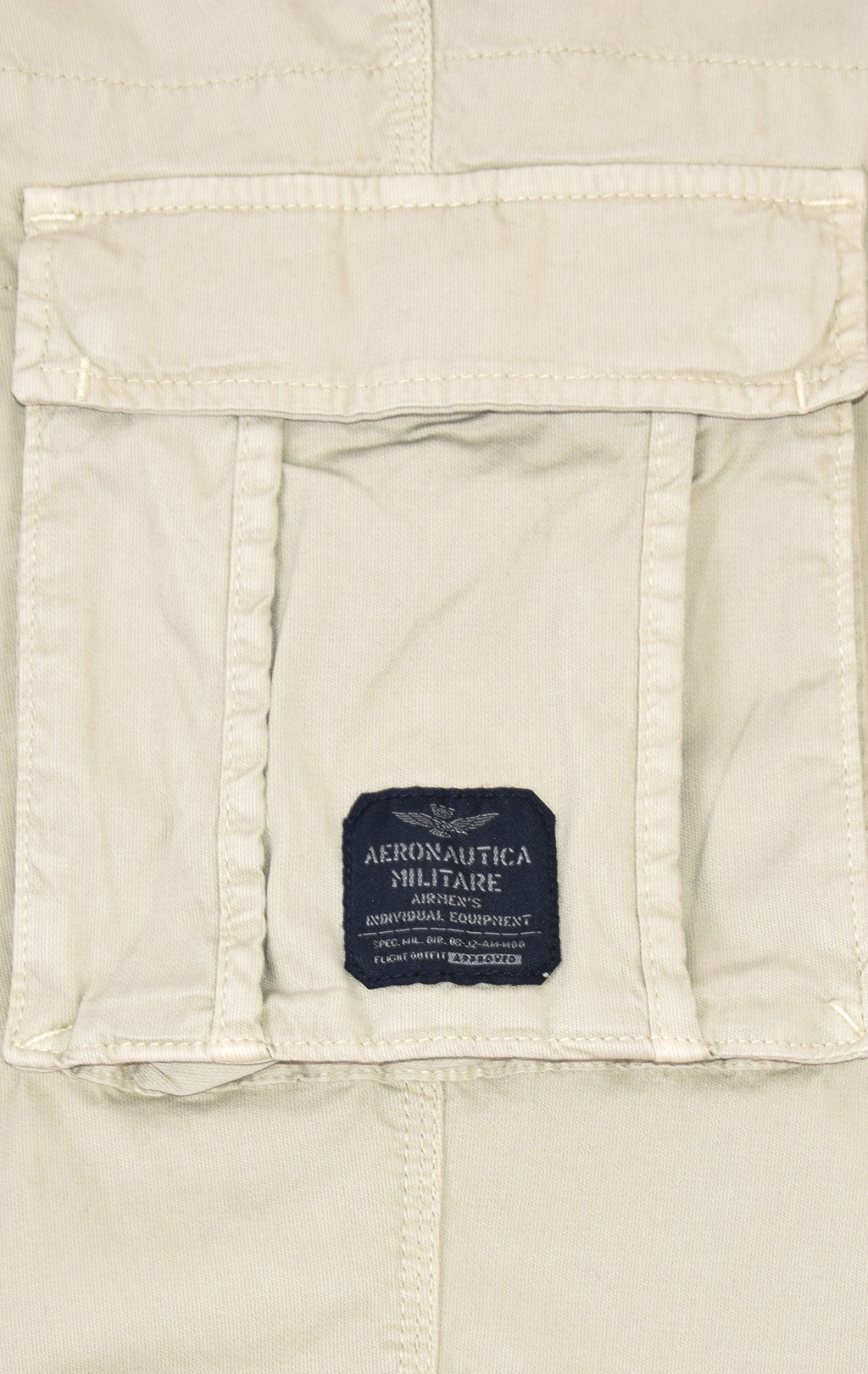 Брюки-карго AERONAUTICA MILITARE big size SS 20/AL sabbia (PA 1329) 