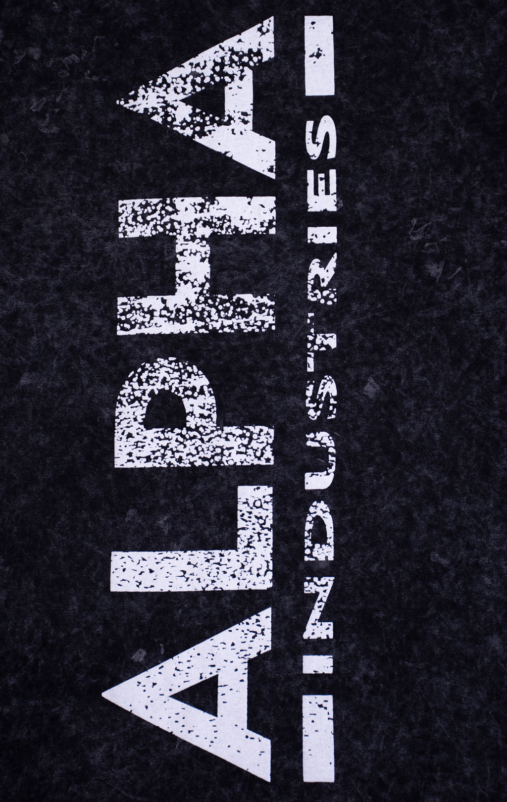 Футболка ALPHA INDUSTRIES BACKPRINT T VINTAGE black 