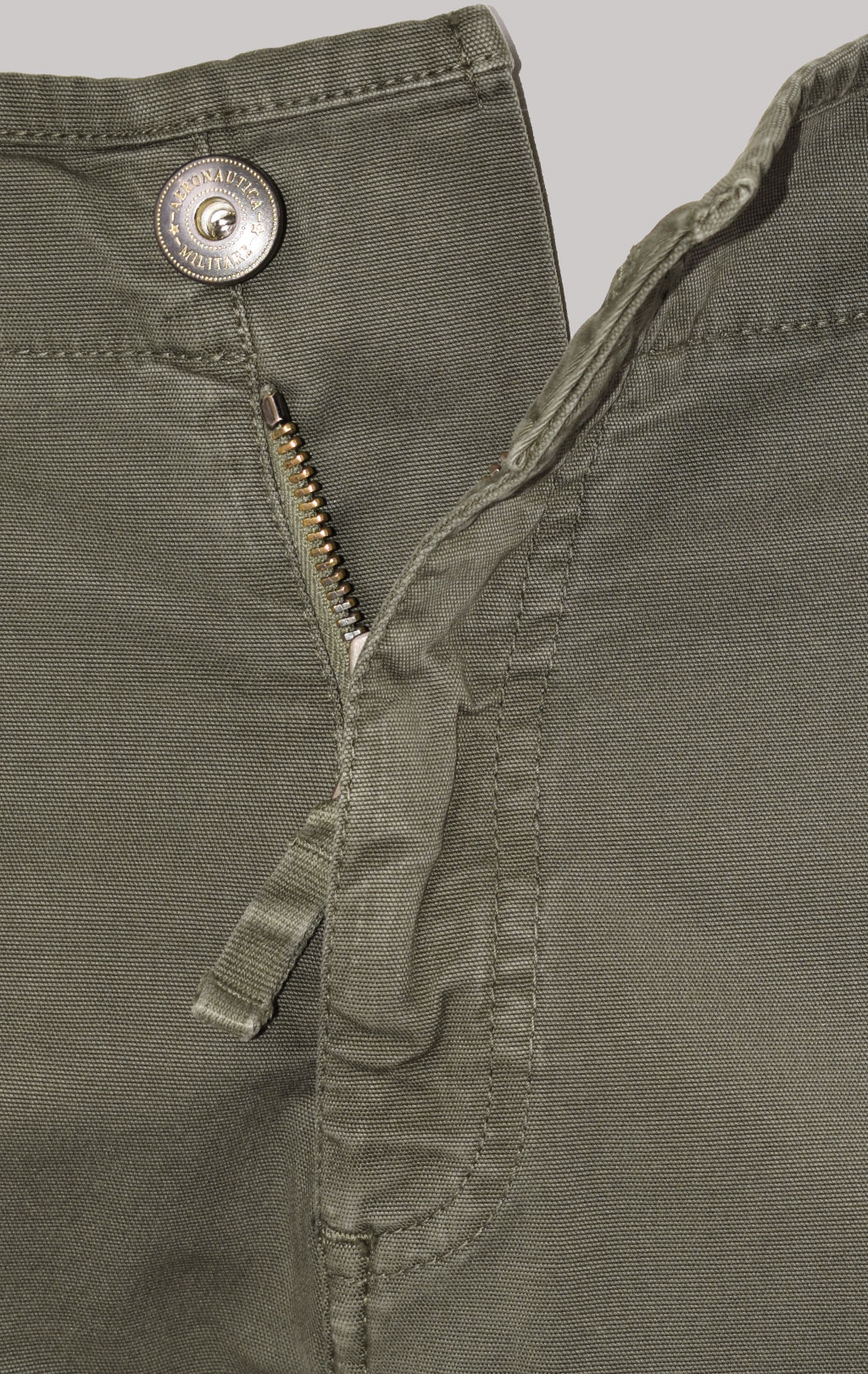 Брюки-карго AERONAUTICA MILITARE big size SS 22/AL verde militare (PA 1484) 