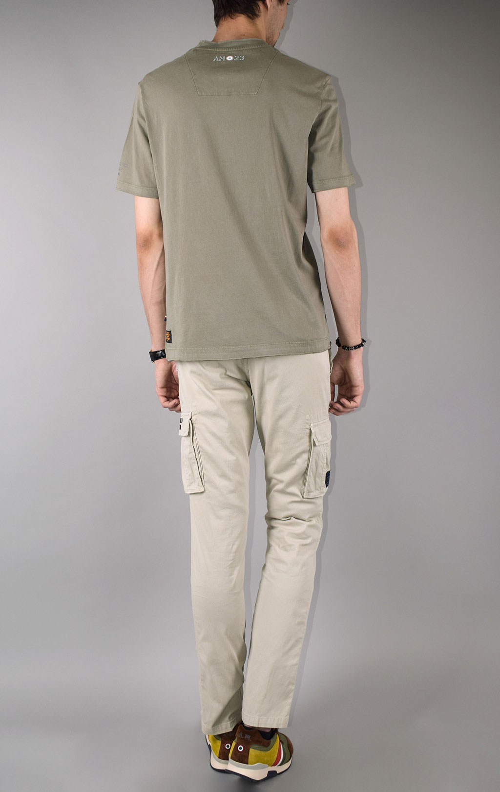 Футболка AERONAUTICA MILITARE SS 20/IN verde militare (TS 1601) 