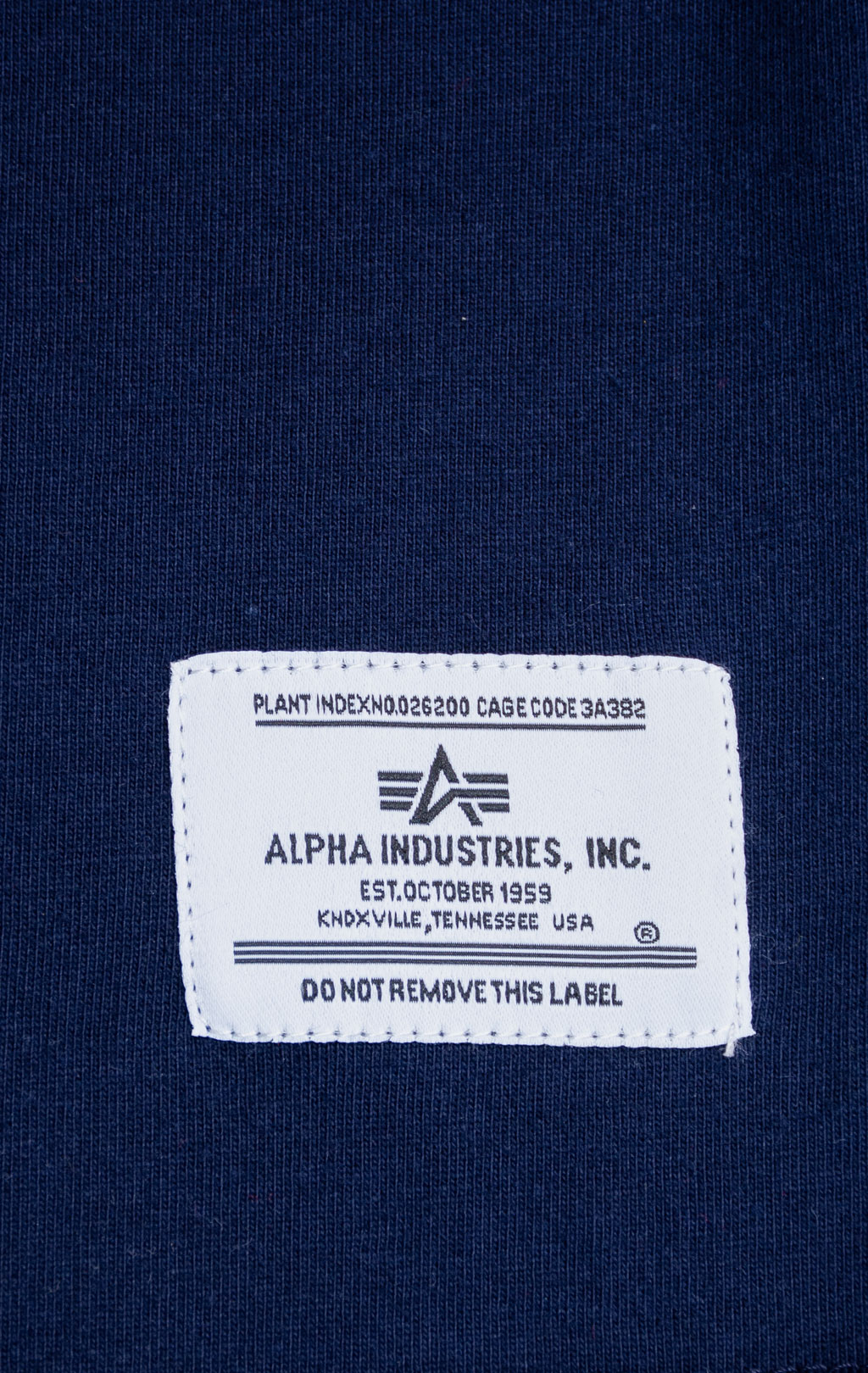Футболка ALPHA INDUSTRIES ALPHA ANCHOR PRINT TEE SS 24 replica blue 
