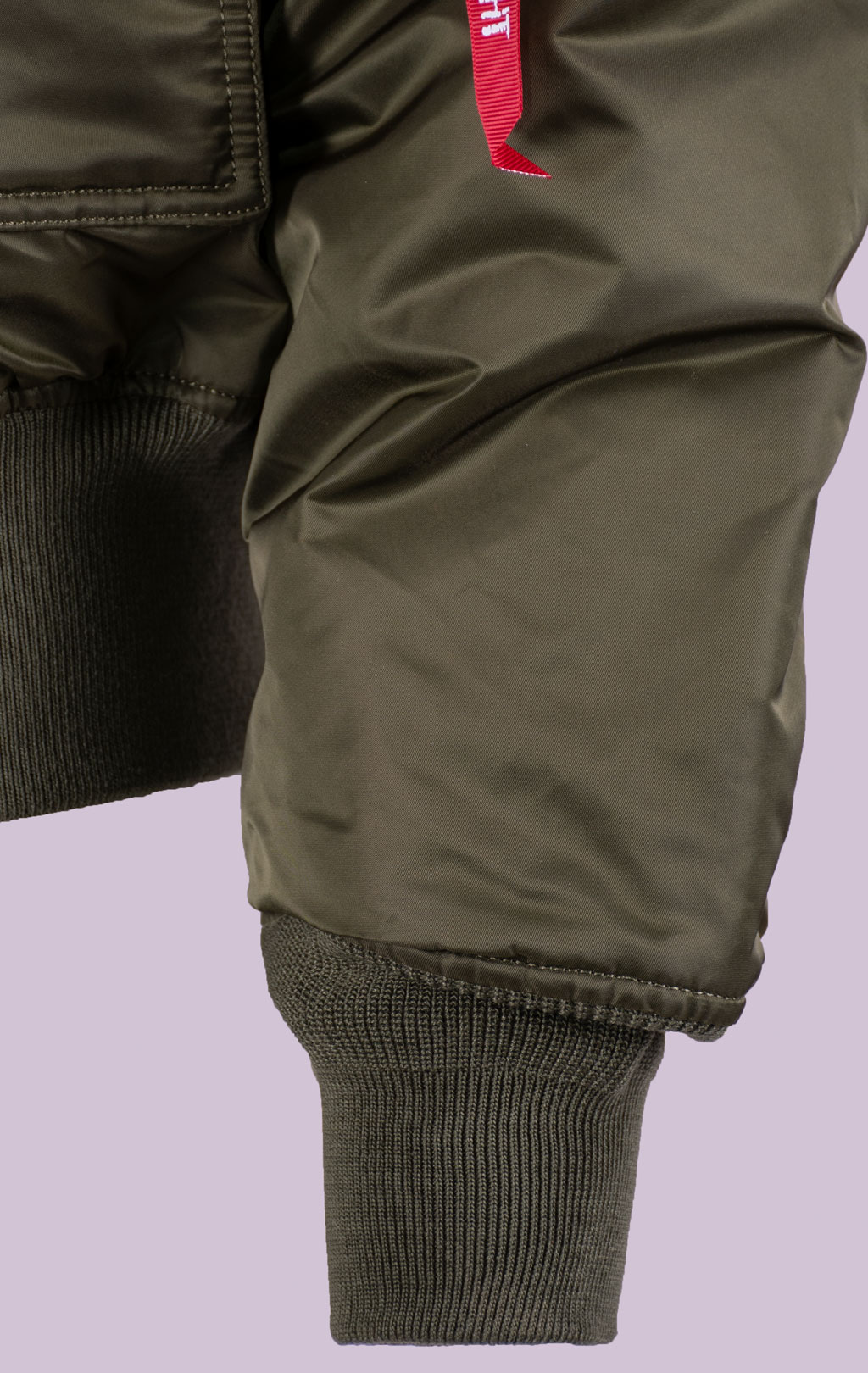 Аляска короткая ALPHA INDUSTRIES 45P HOODED CUSTOM dark green 