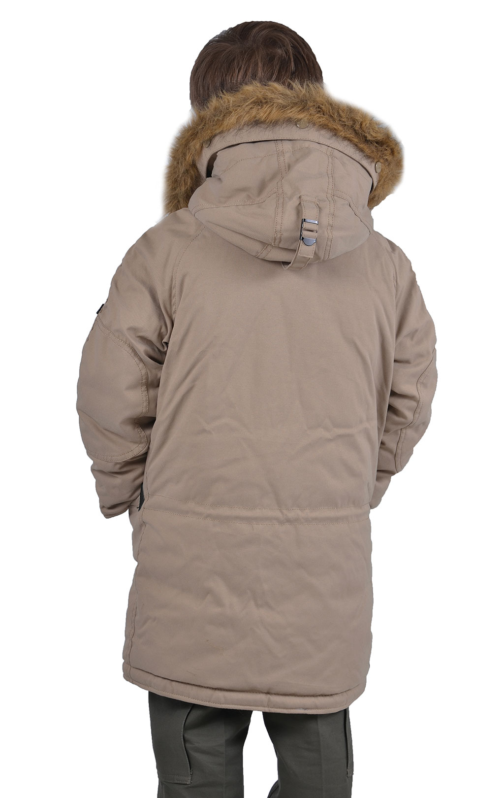 Детская аляска ALPHA INDUSTRIES EXPLORER khaki 