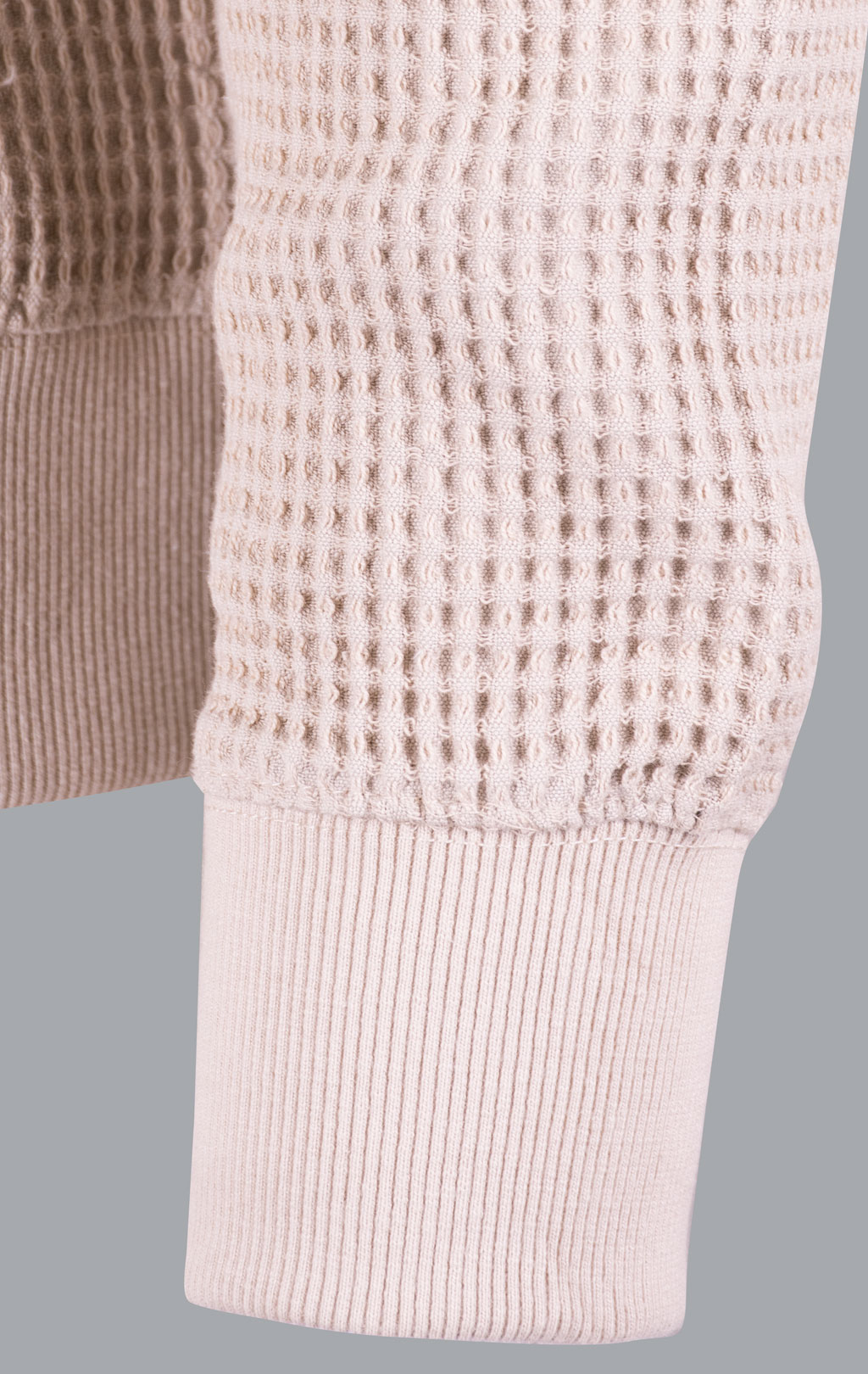 Свитшот ALPHA INDUSTRIES STUDIO WAFFLE SWEATSHIRT organic beige 