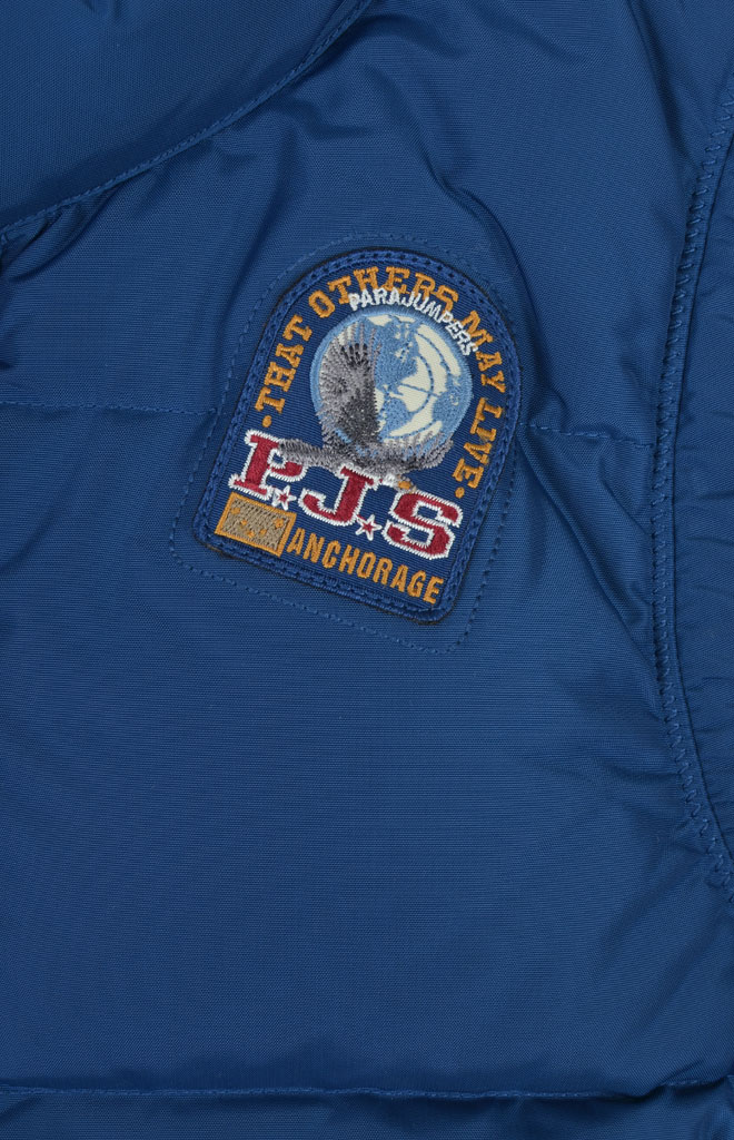 Жилет пуховой PARAJUMPERS KOBUK royal 