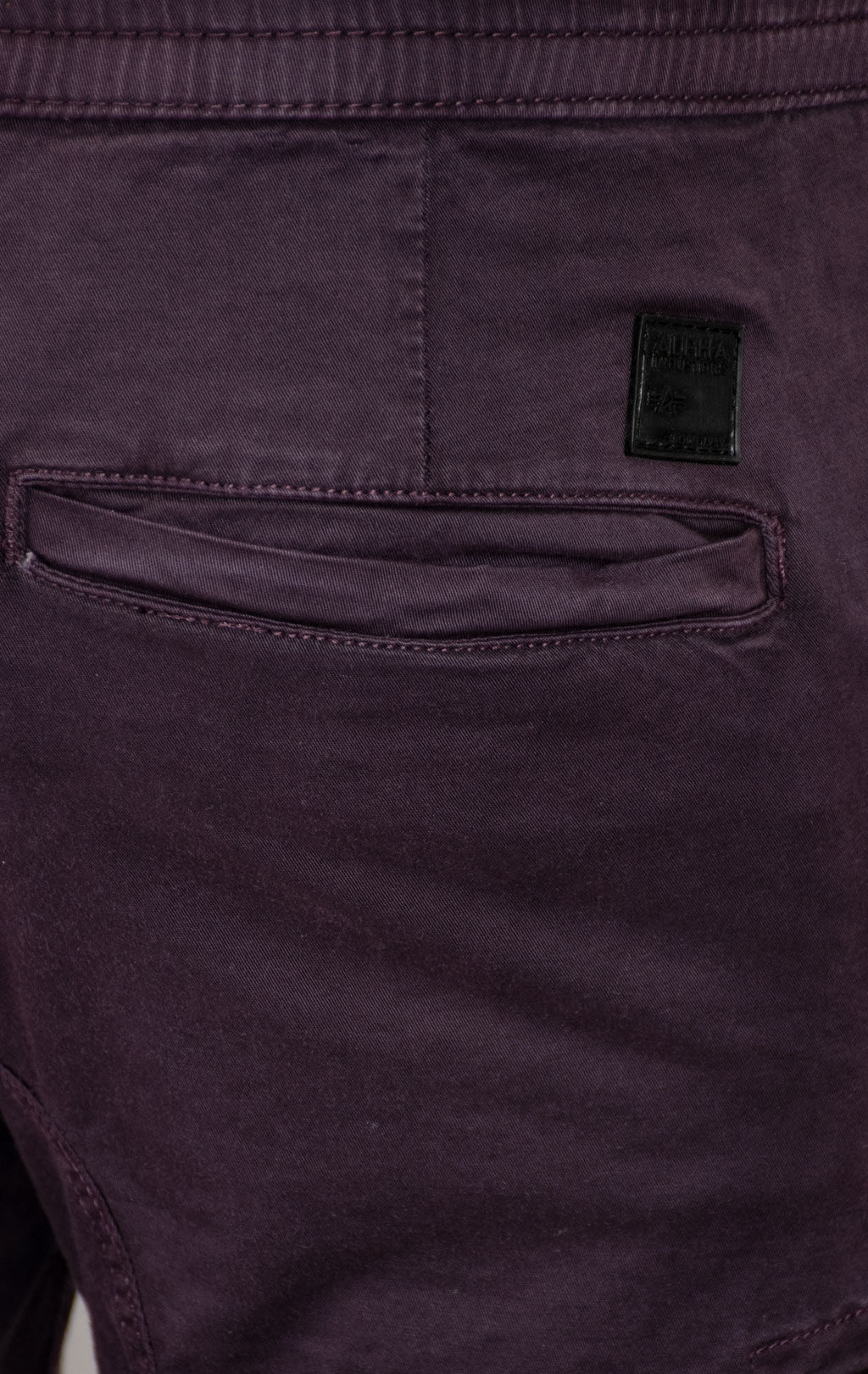 Брюки джоггеры ALPHA INDUSTRIES COTTON TWILL  JOGGER plum 