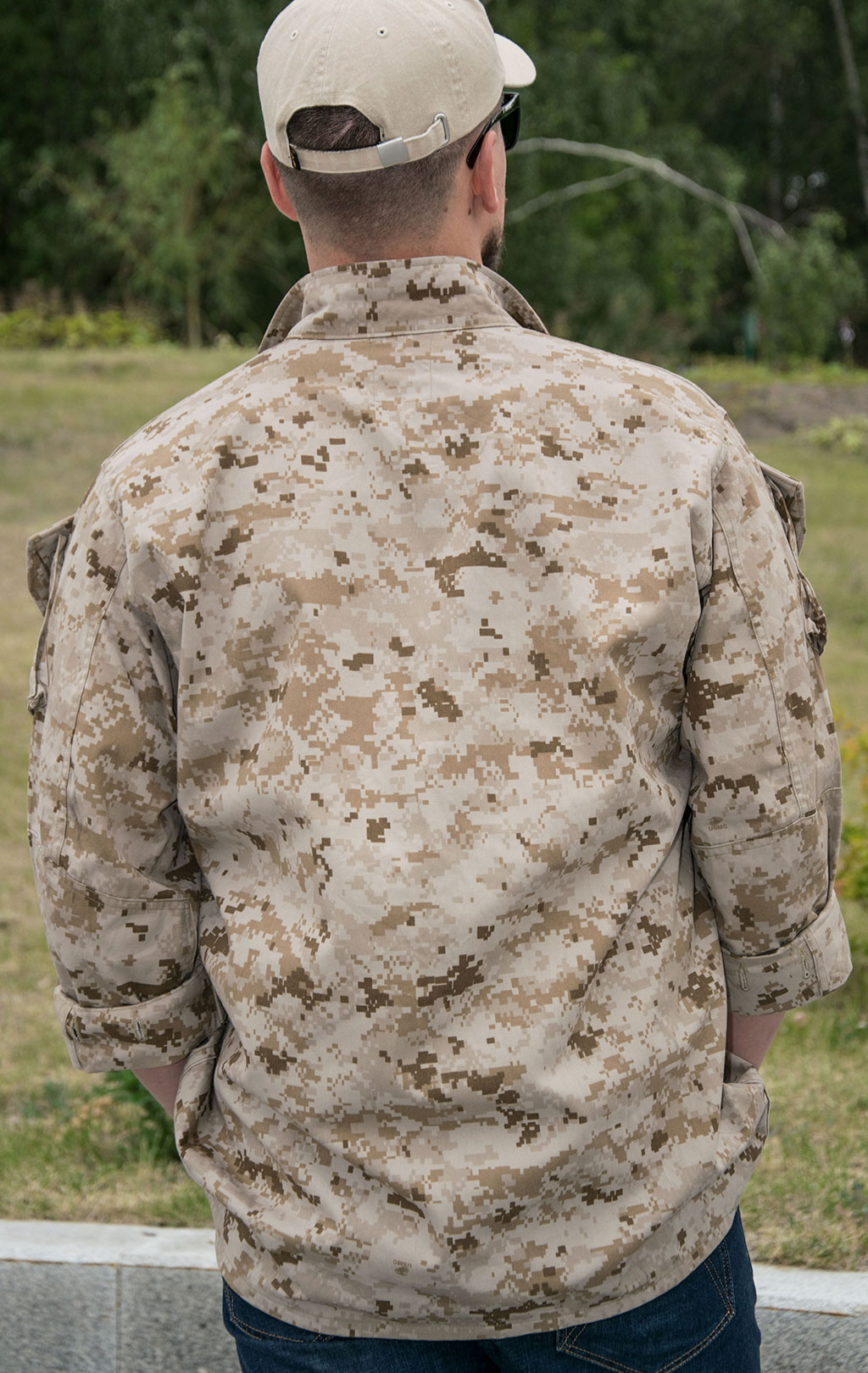 Китель полевой USMC marpat desert б/у США