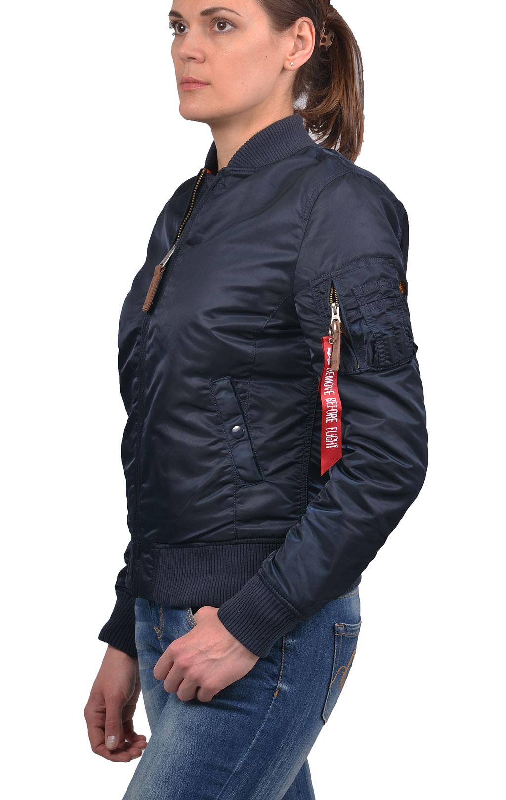 Женский бомбер ALPHA INDUSTRIES MA-1 VF 59 rep. blue 