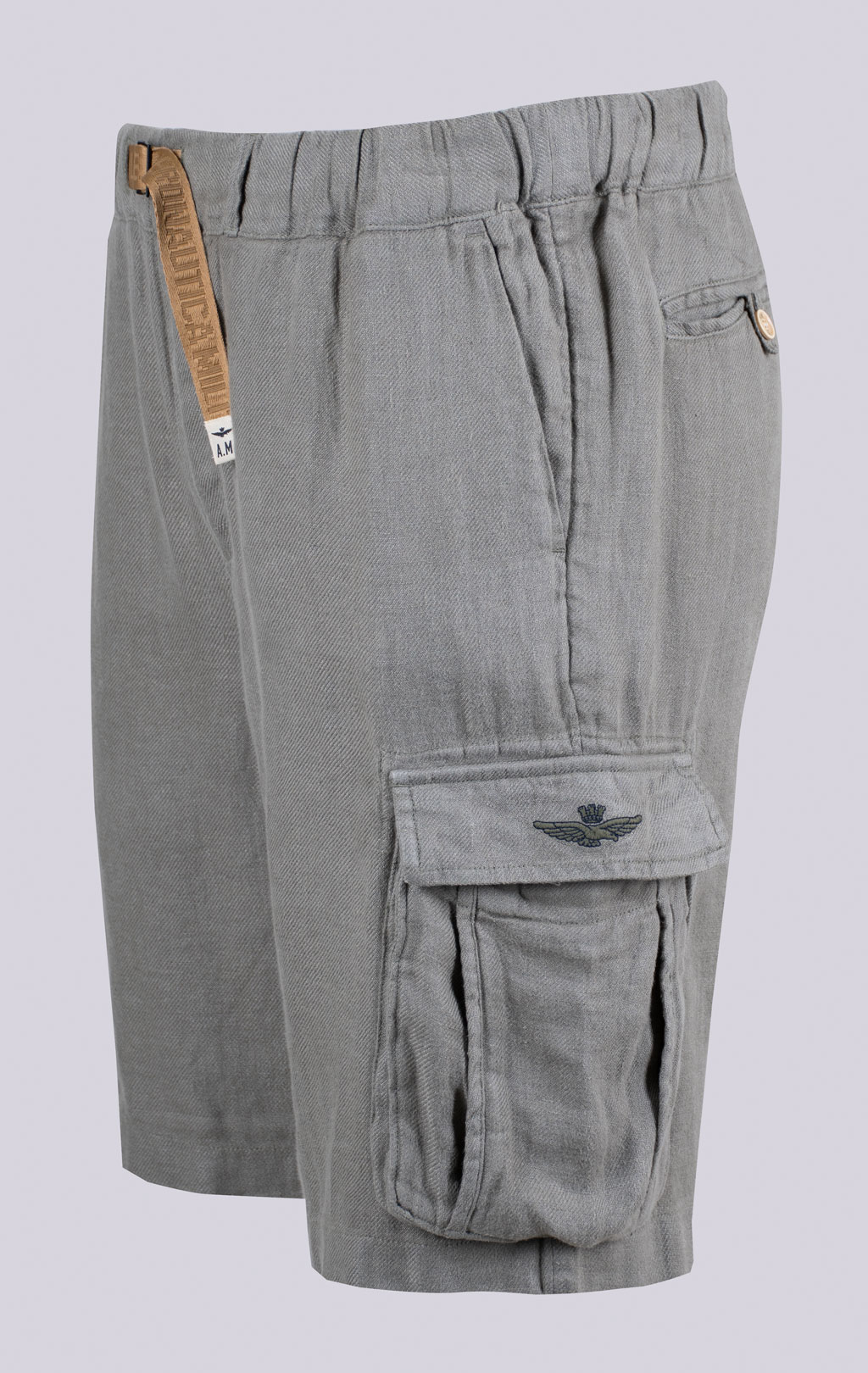 Бермуды AERONAUTICA MILITARE SS 26/IN lichen green (BE 0280) 