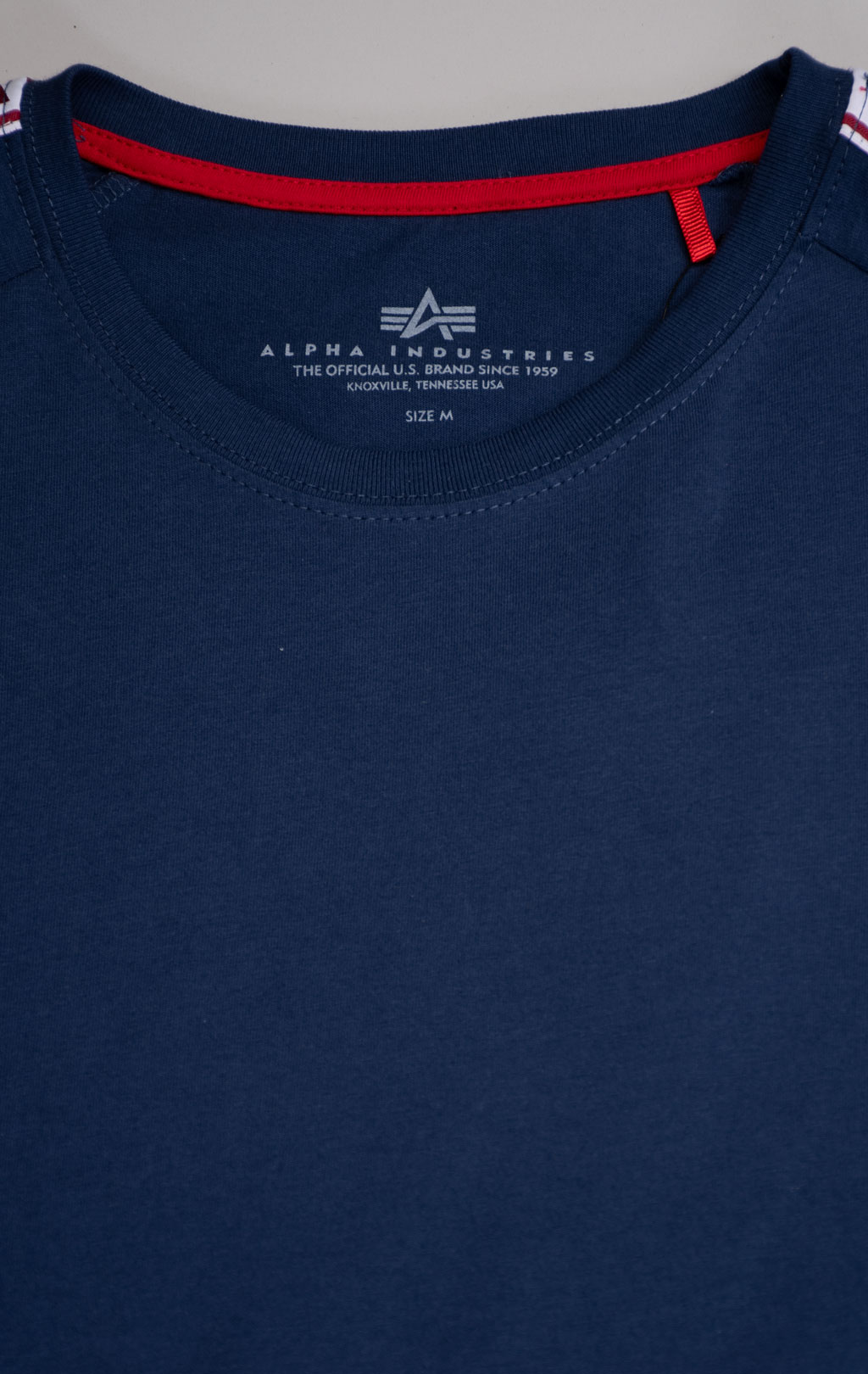 Футболка ALPHA INDUSTRIES RBF TAPE T new navy 