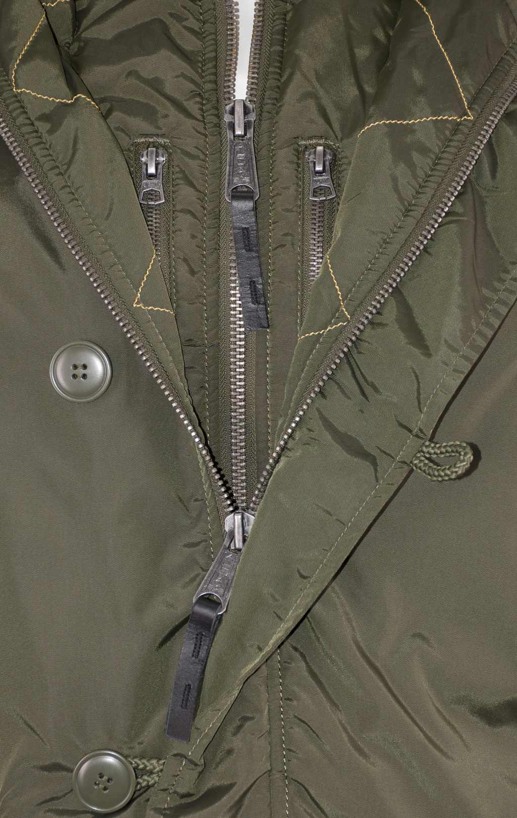 Аляска ALPHA INDUSTRIES N-3B PPS натур. мех dark green 