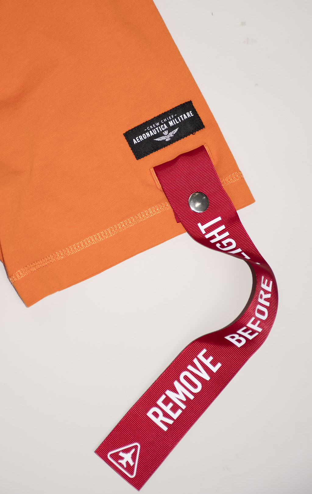 Футболка AERONAUTICA MILITARE SS 24/TR carrot orange (TS 2209) 