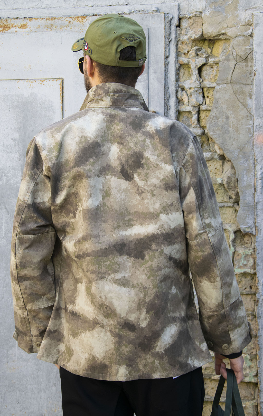 Китель полевой rip-stop grey camo AU 