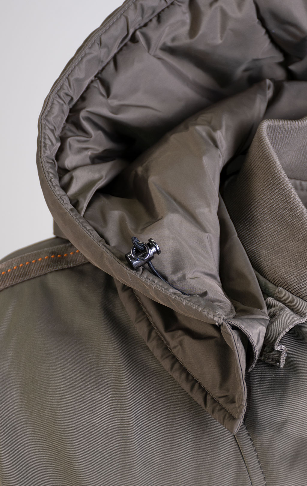 Женское пальто пуховое PARAJUMPERS KAGURA FW 25/26 olive grey 