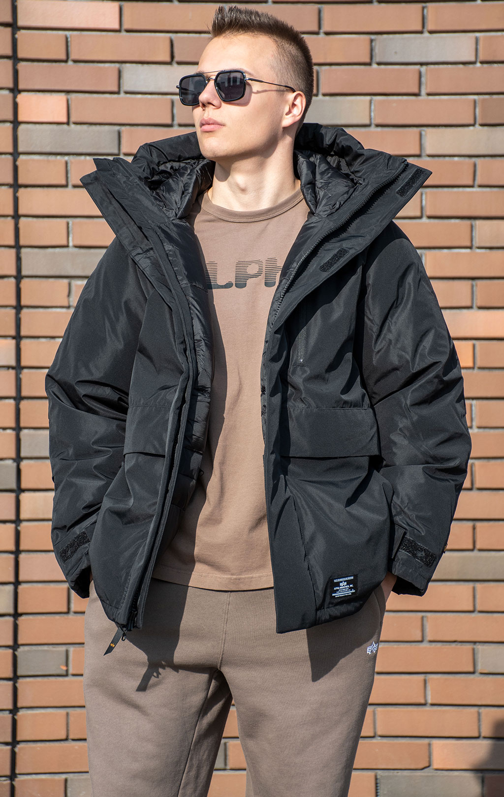 Парка ALPHA INDUSTRIES RAGLAN PARKA FW 24/25 black 