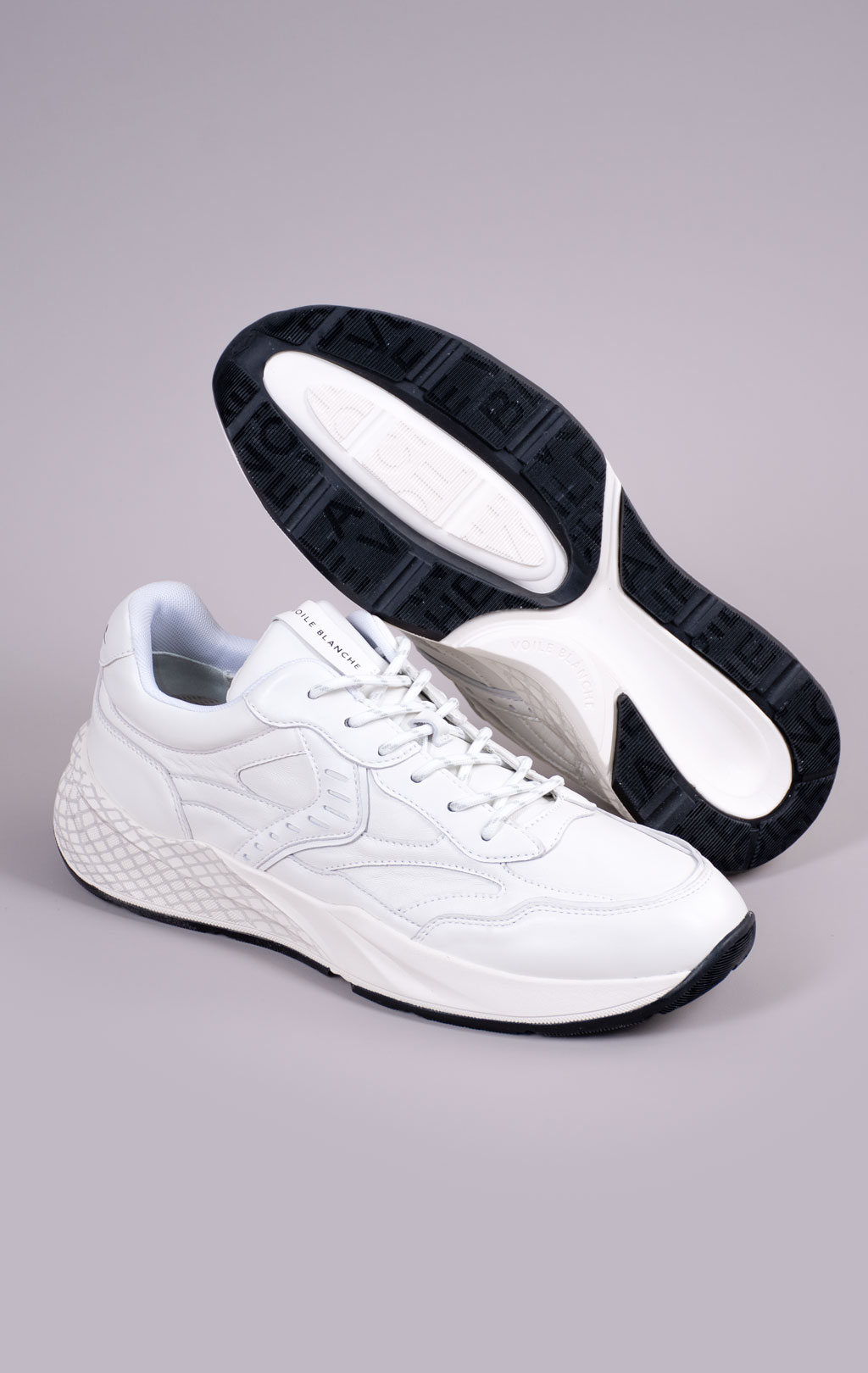 Кроссовки VOILE BLANCHE CLUB22 SS 26 calf white 2019075 