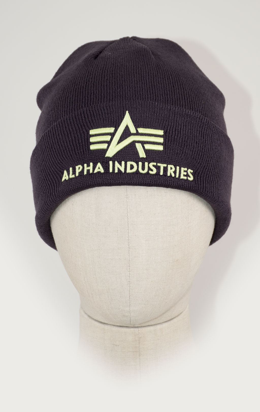Шапка ALPHA INDUSTRIES 3D BEANIE plum 