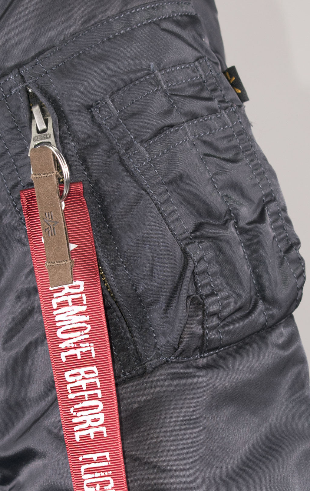 Бомбер ALPHA INDUSTRIES MA-1 VF 59 LONG iron grey 